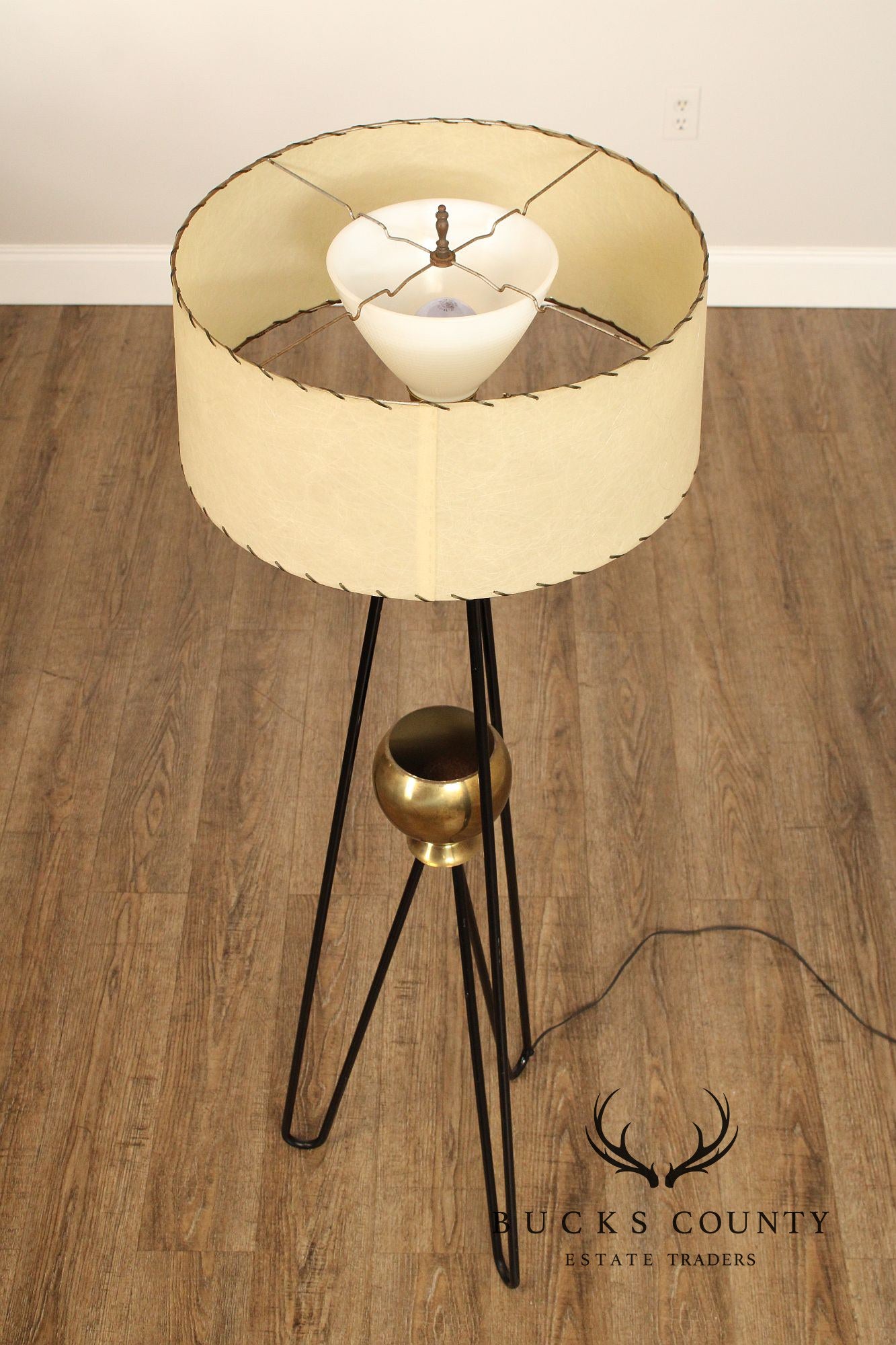 Mid Century Modern Hairpin Floor Lamp