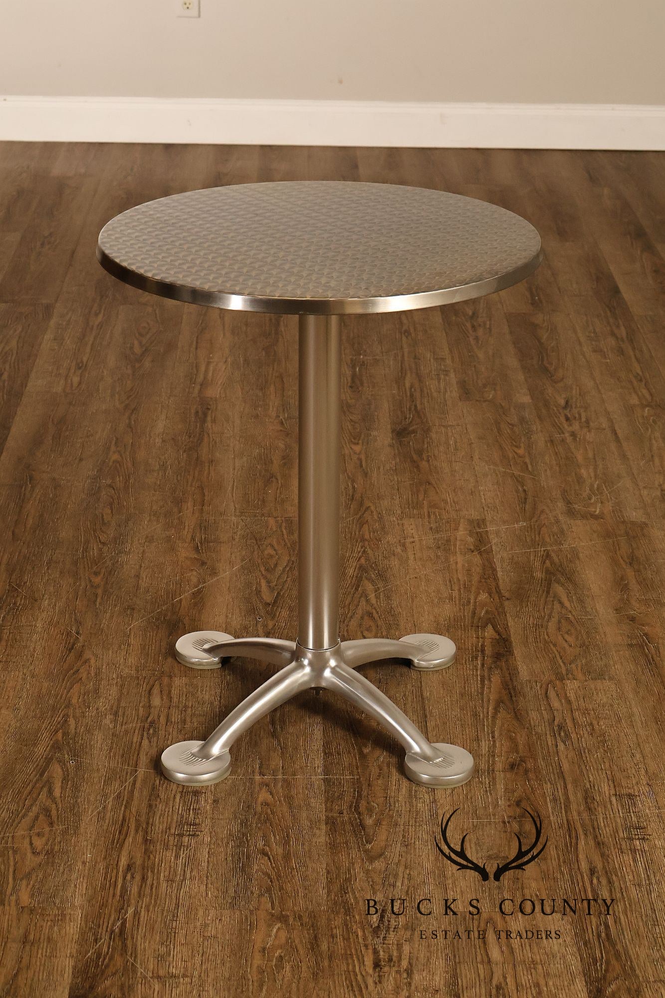 Knoll Polished Aluminum 'Amat 3' Side Table