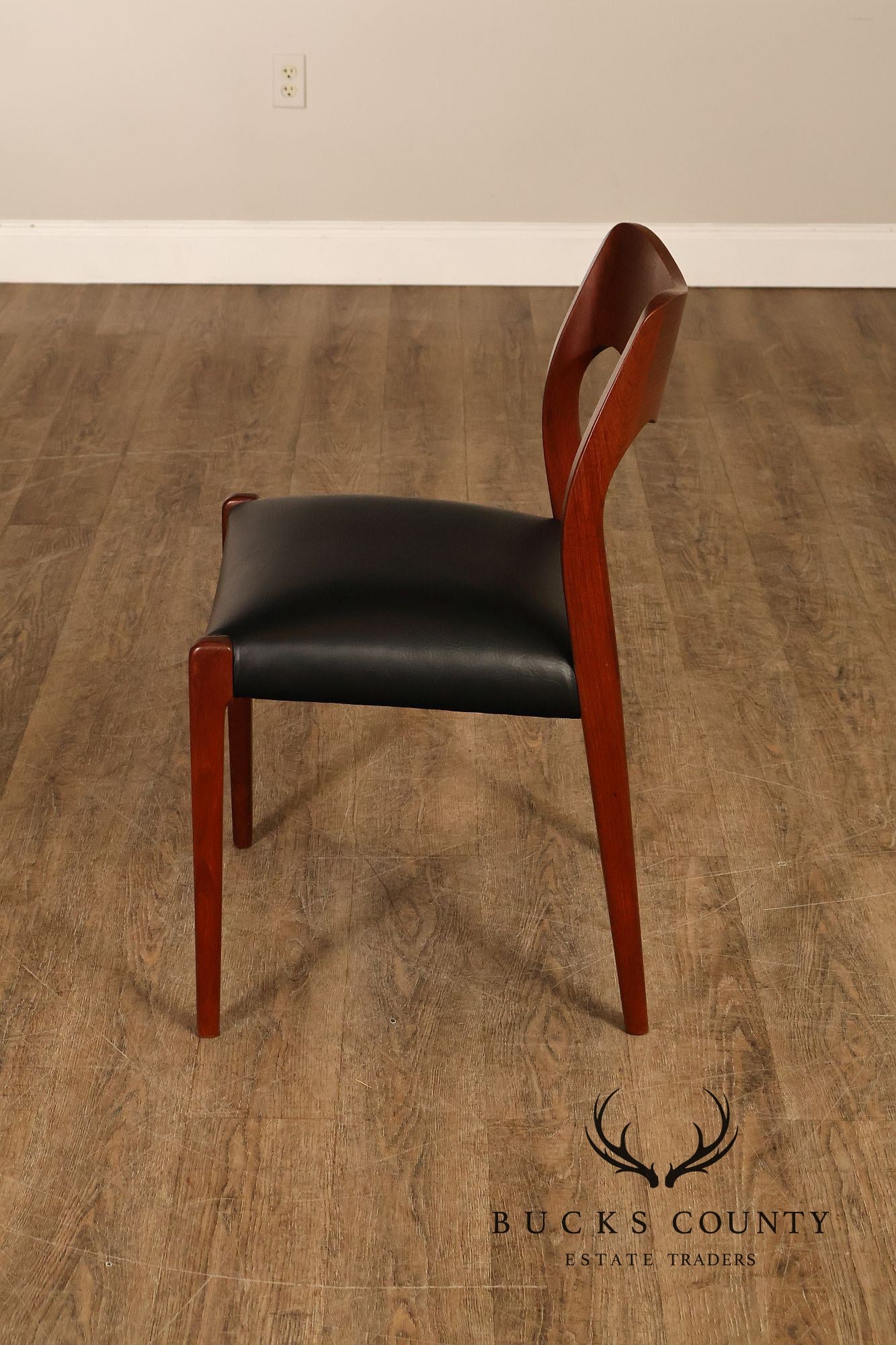 J.L. Møller Set Of Four Model 71 Teak Dining Chairs