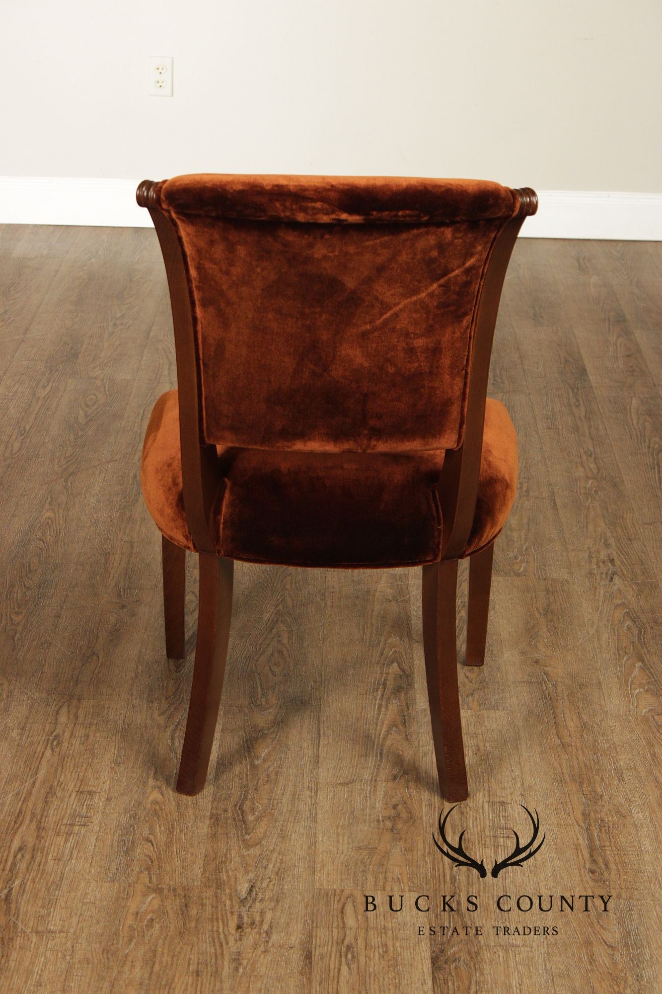 Acanto Luxury Furniture French Art Deco Style Set Of Eight Dining Chairs