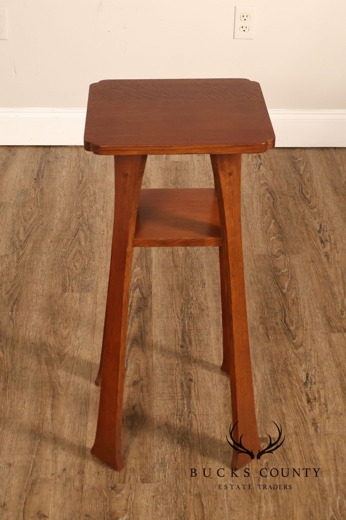 Stickley Mission Collection Tom Jones Oak Drink Stand