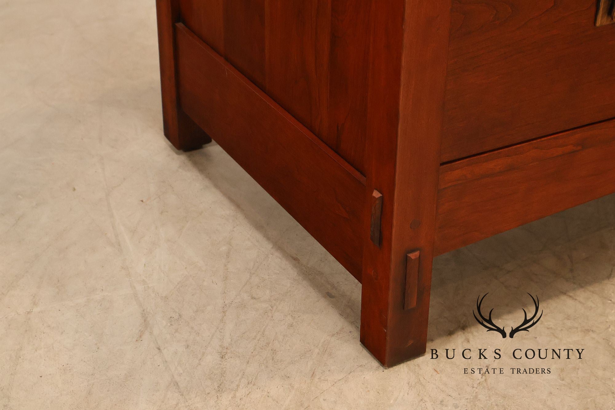 Stickley Mission Collection Cherry Seven Drawer Low Dresser