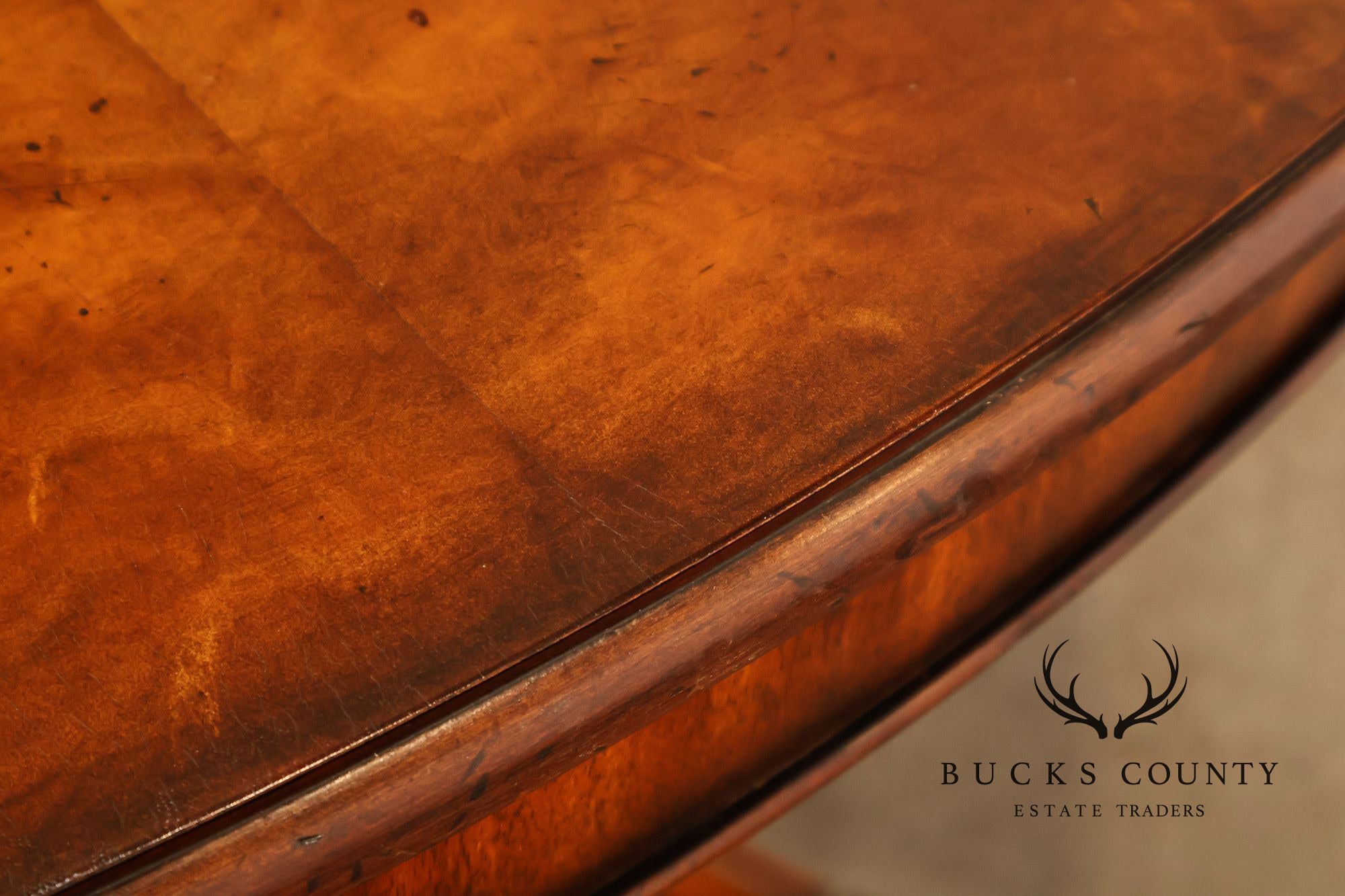 Maitland Smith 'Roundabout' Mahogany Expandable Dining Table