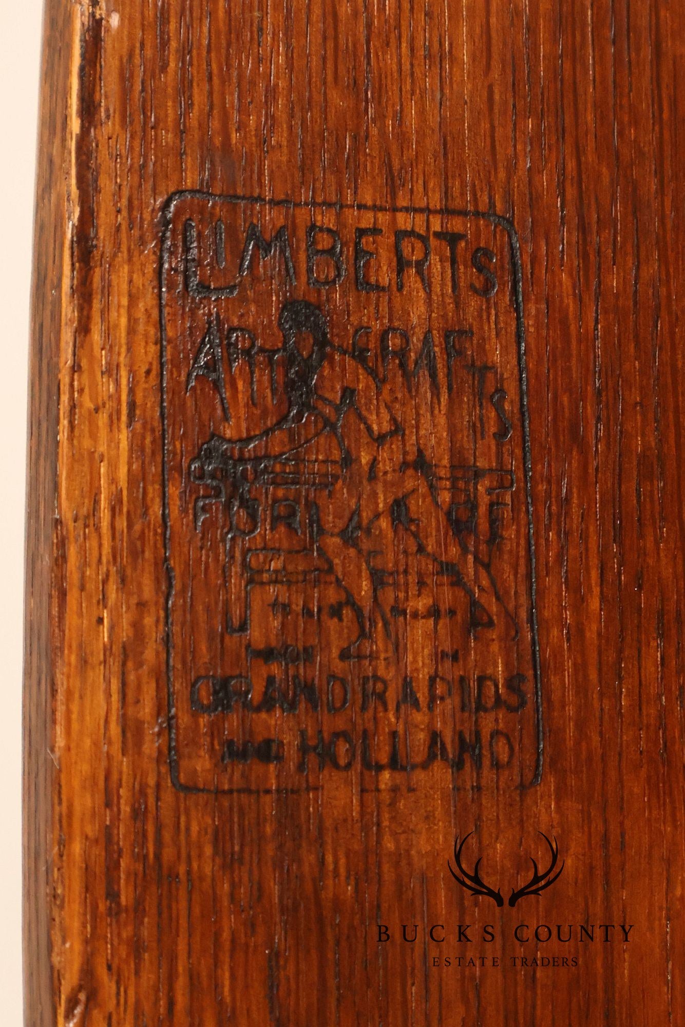 Limbert Antique Mission Oak Arts & Crafts Armchair