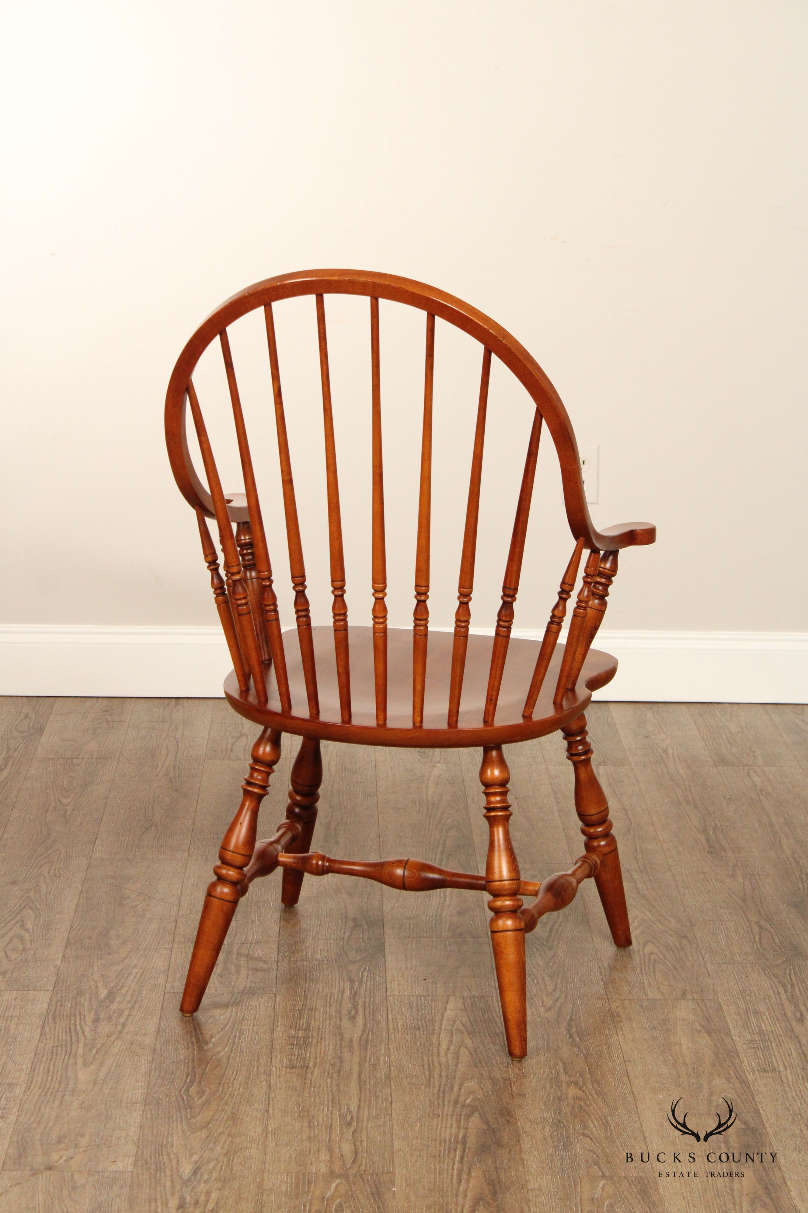 Ethan Allen 'Country Crossings' Maple Windsor Armchair