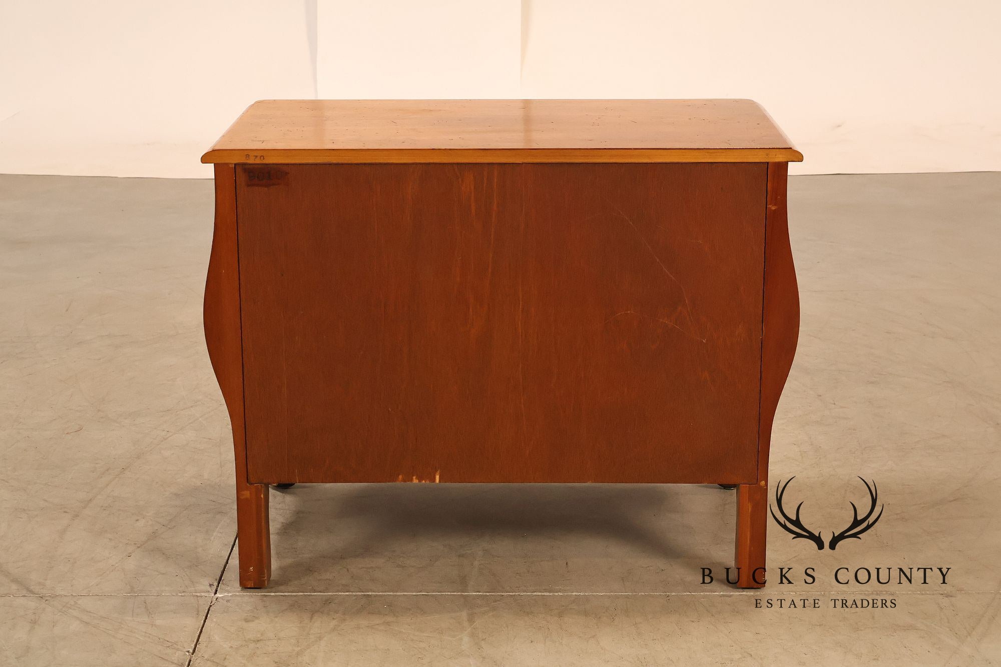 Baker Milling Road Pair Of French Country Nightstands Bombe Chests