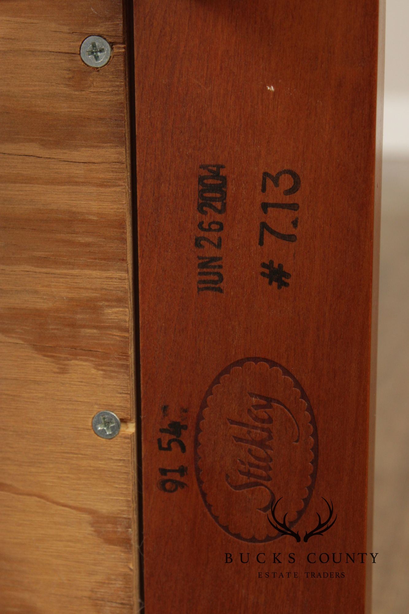Stickley Mission Collection Pair Of Cherry Taboret Side Tables
