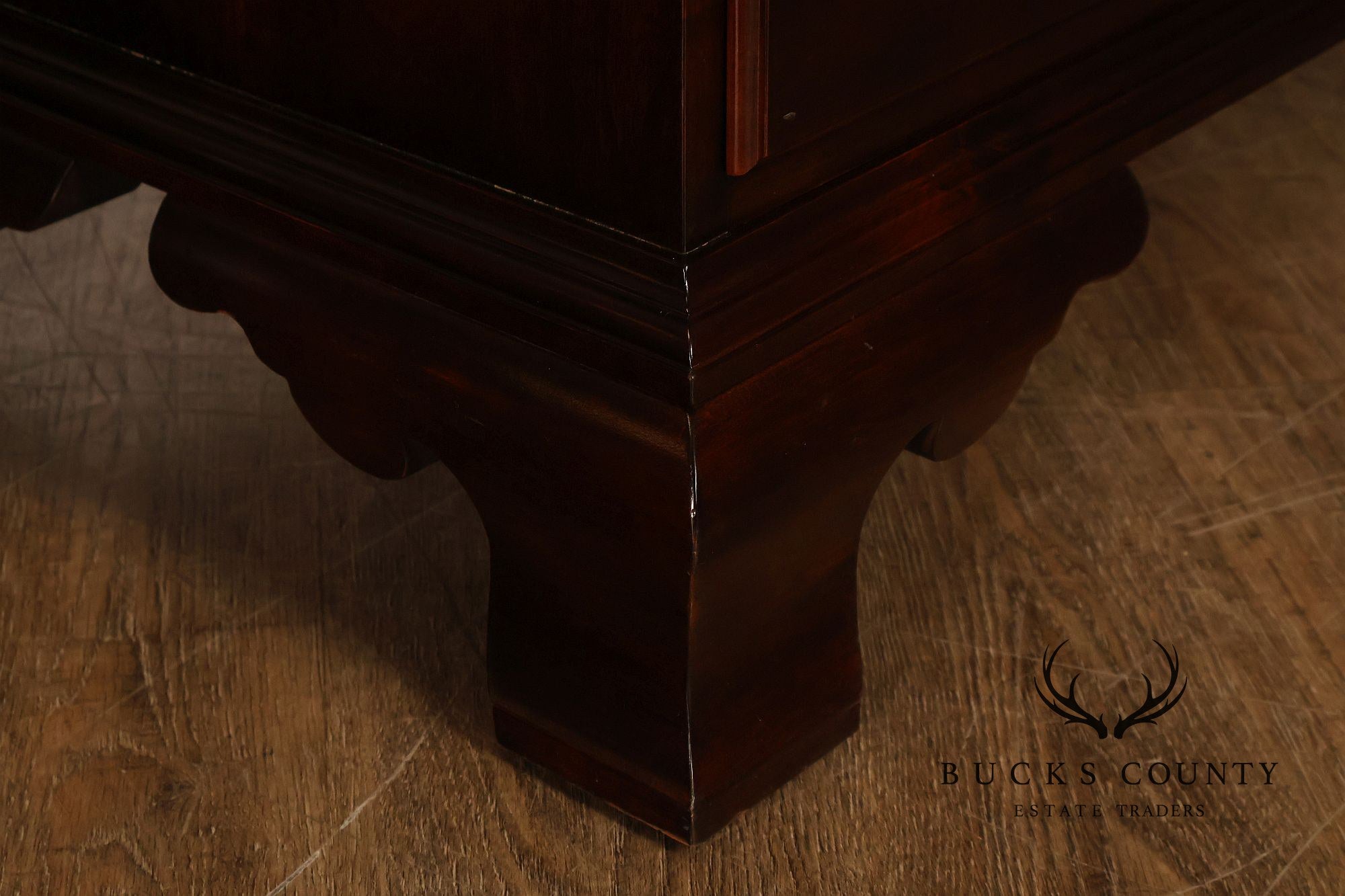 Statton Old Towne Cherry Chippendale Style Highboy Chest