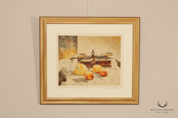Martins Framed Print Still-Life of Peaches, 'Les Pêchs'