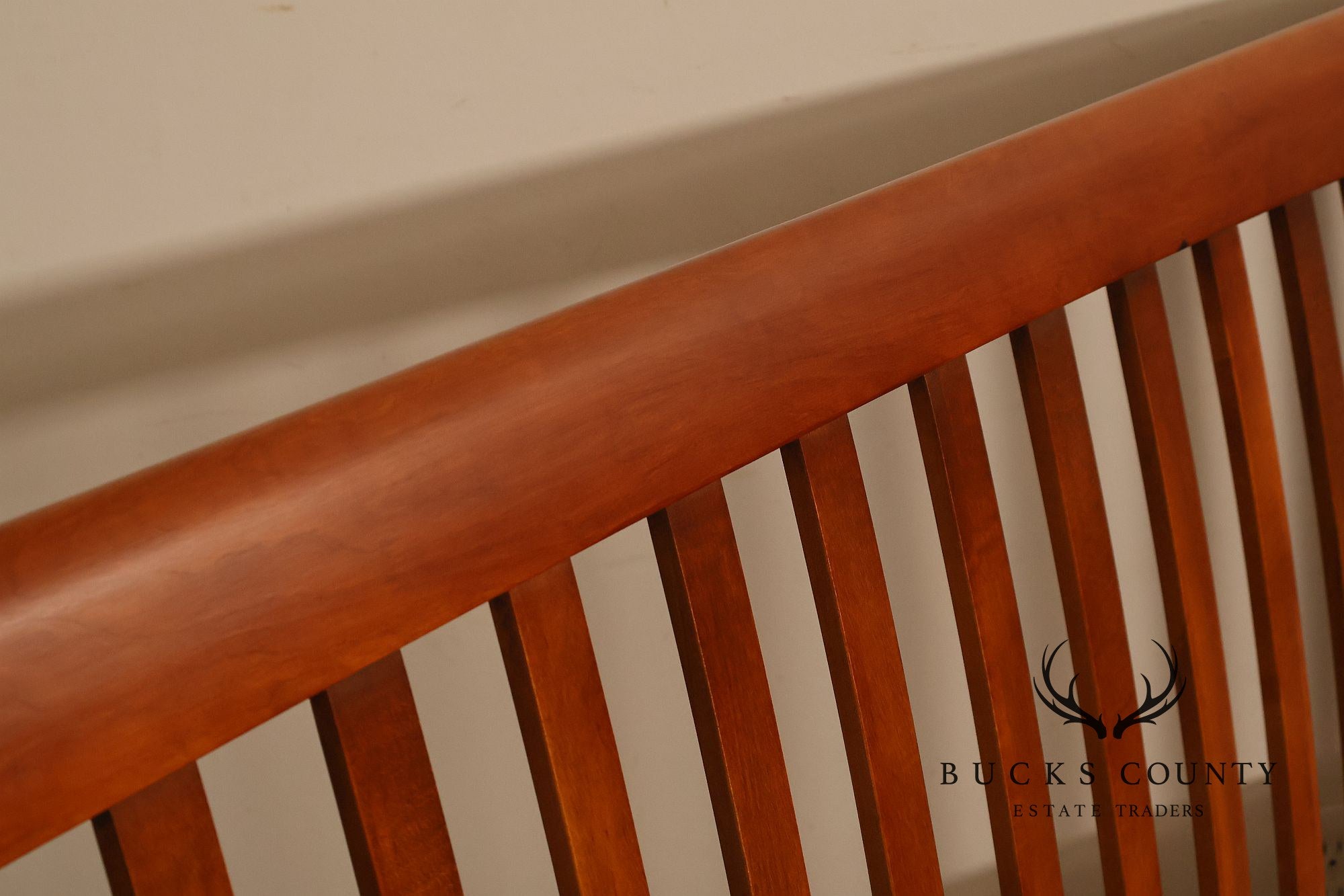 Kincaid Furniture Mission Style Cherry Slatted  King Size Sleigh Bed