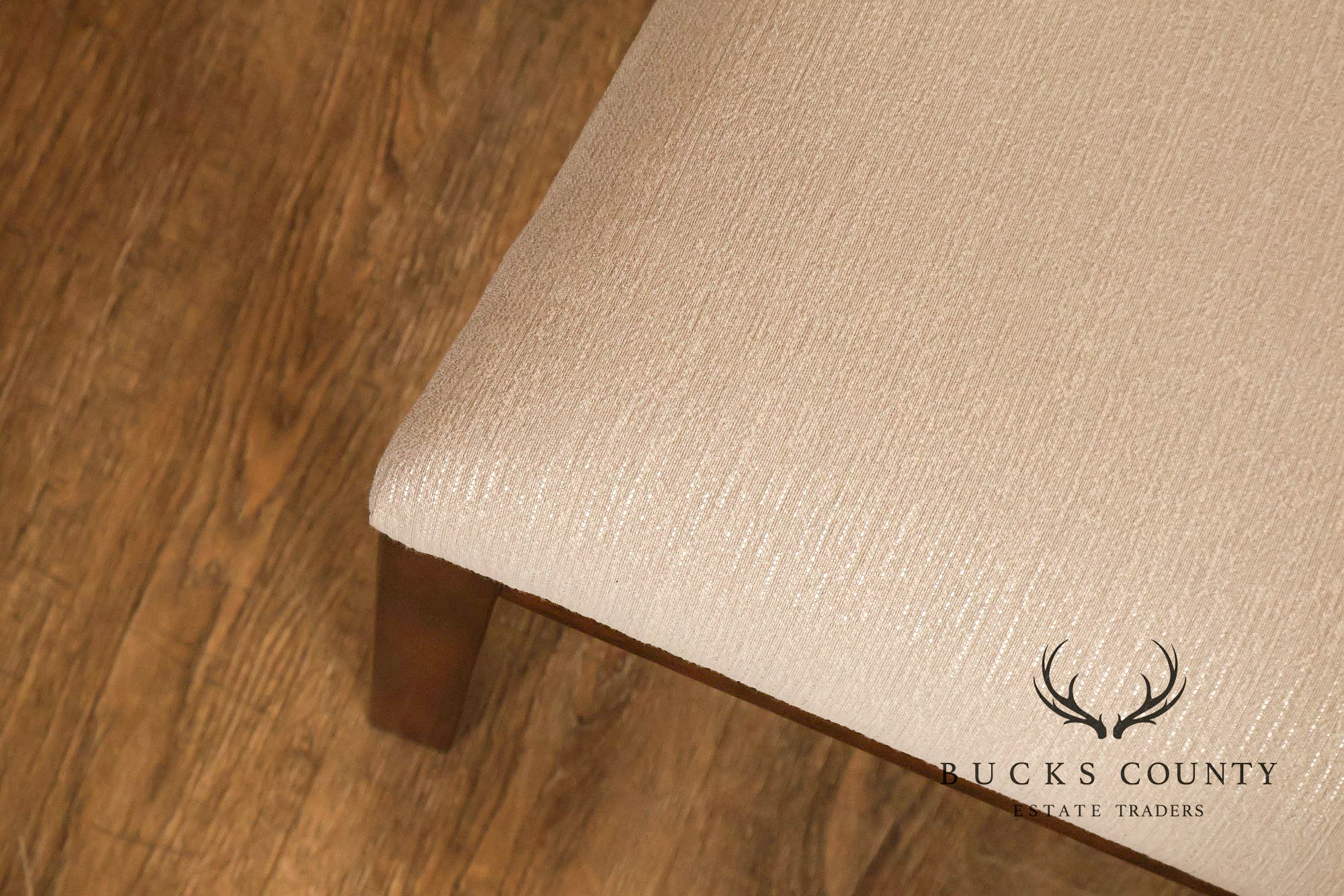 Robert Whitley Set of Eight Studio Crafted Walnut Dining Chairs