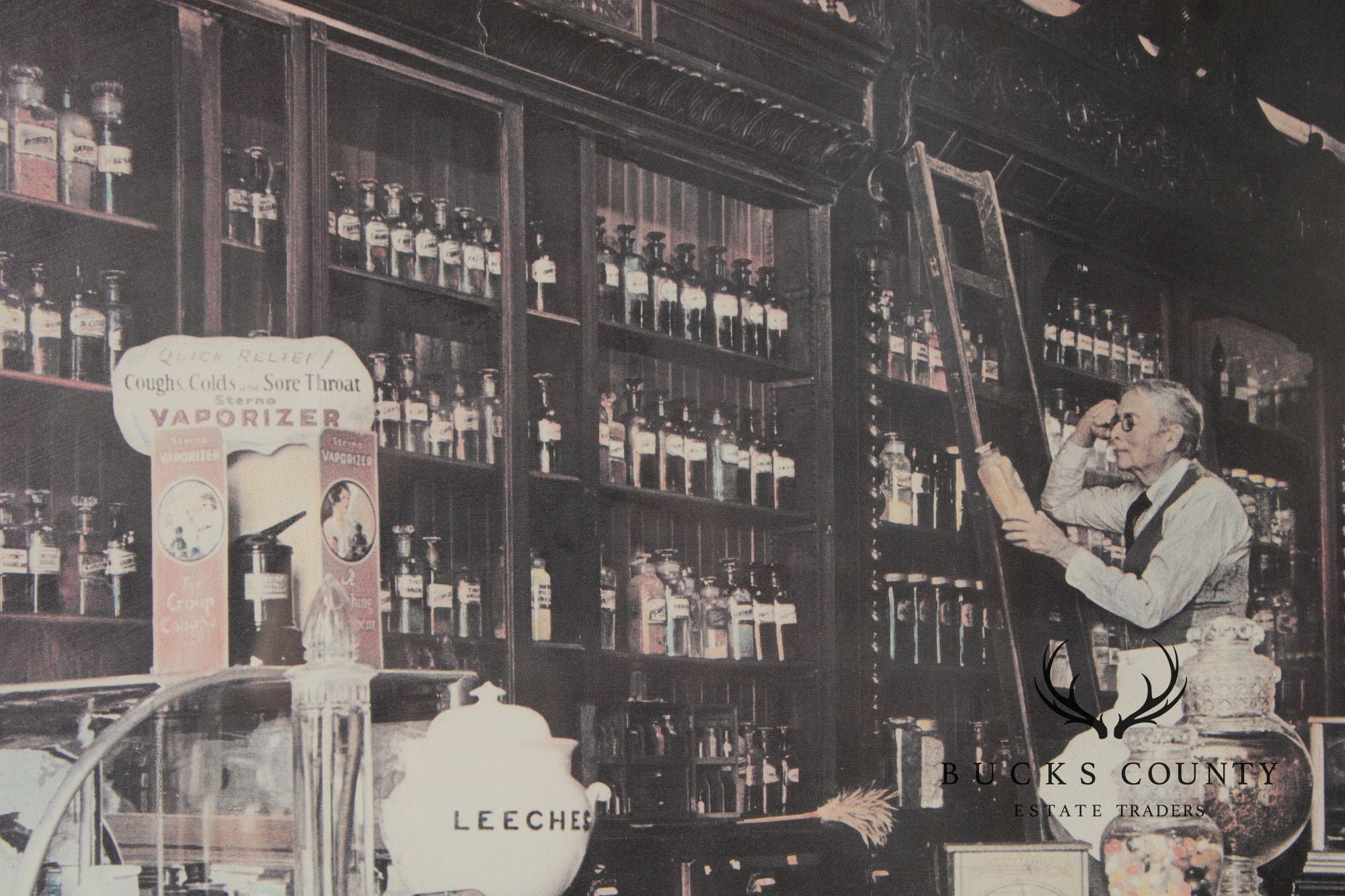 Vintage Pair of Framed Prints, New Orleans Pharmacy Museum