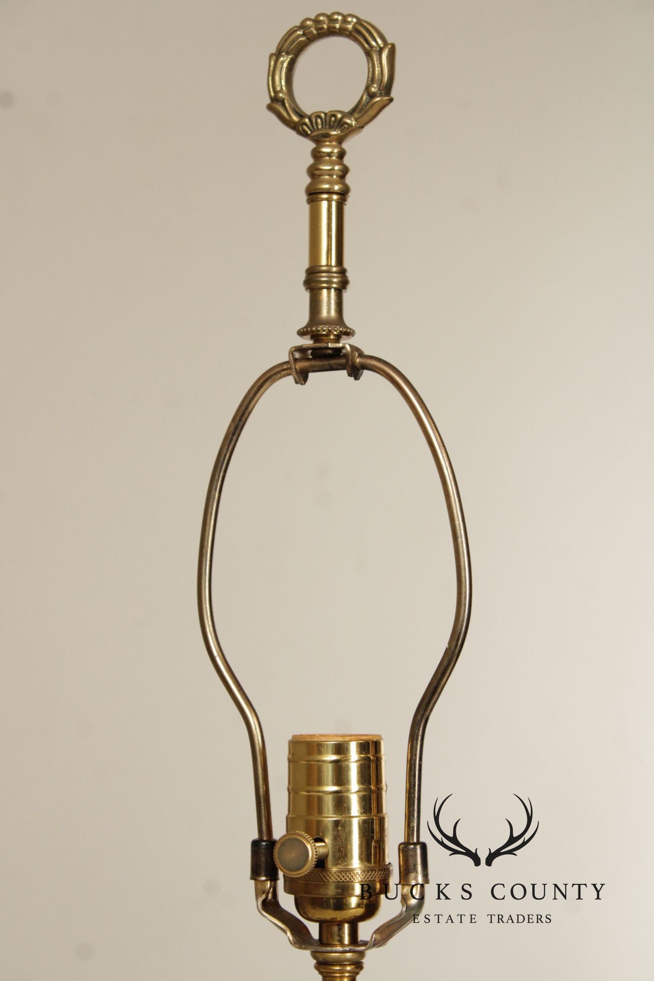 Kaiser Kuhn Brass Bouillotte Table Lamp