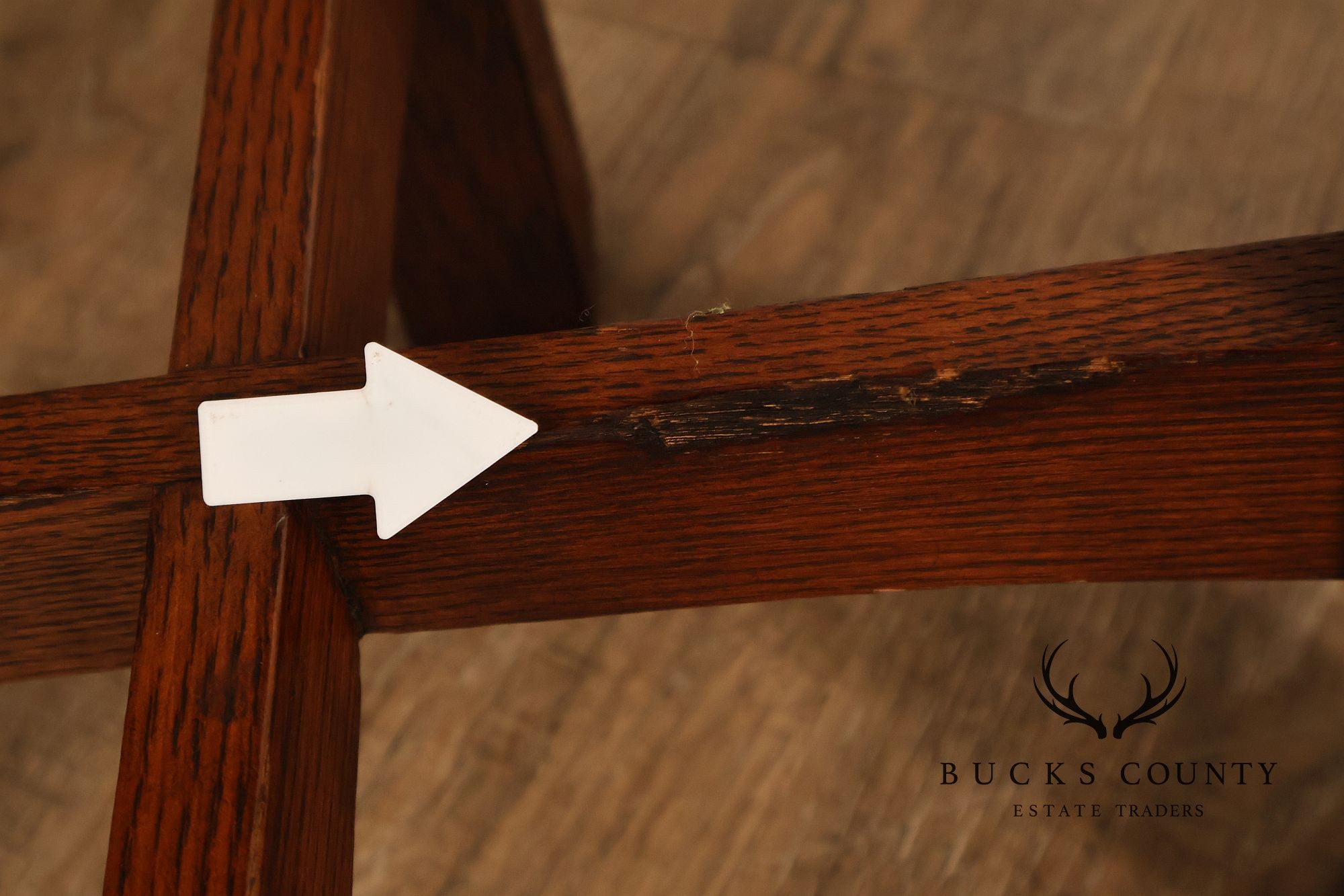 Stickley Mission Collection Oak Octagonal Tabouret Table