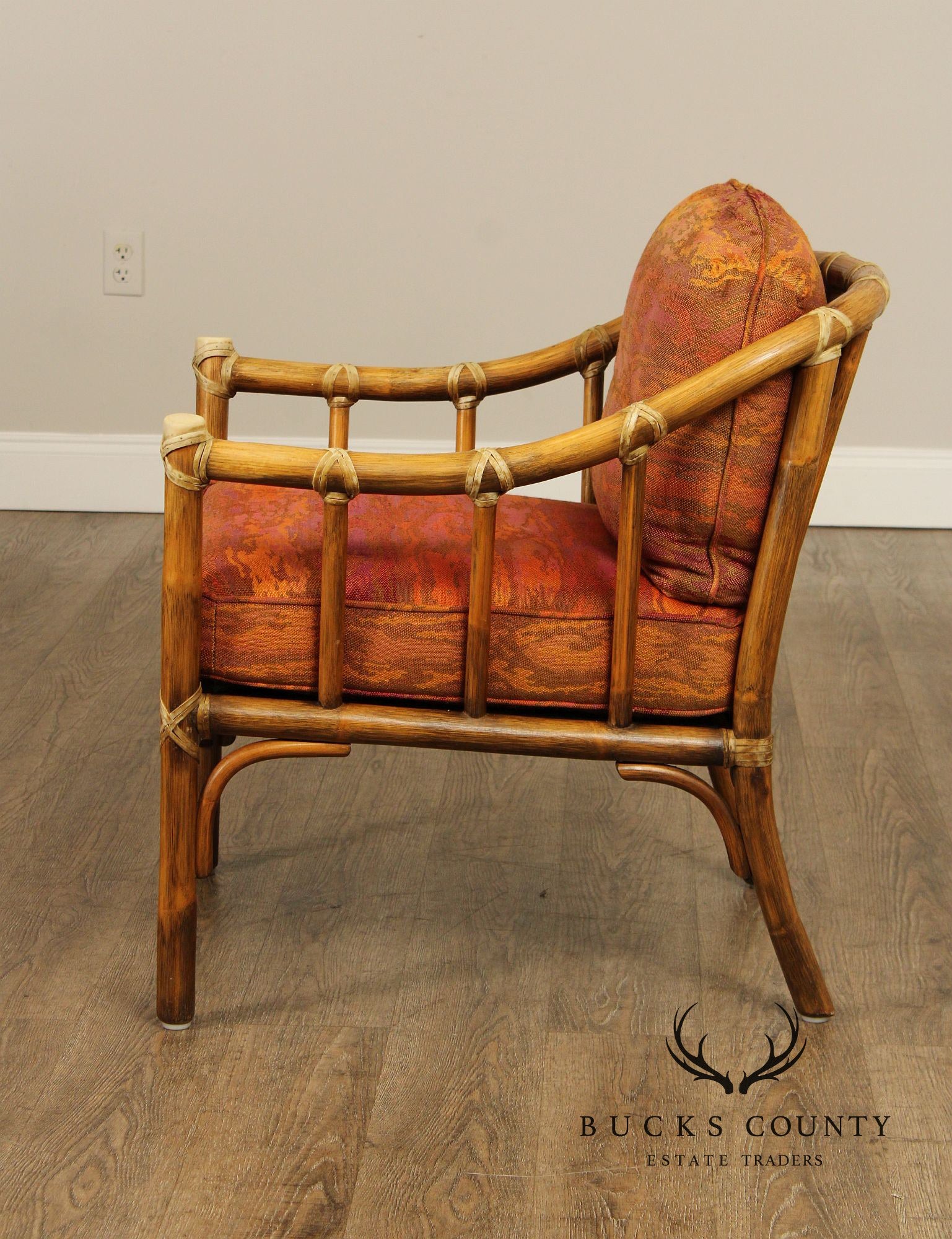 McGuire Vintage Bamboo Armchair