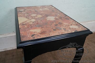 Antique French Louis XV Style Marble Top Side Table