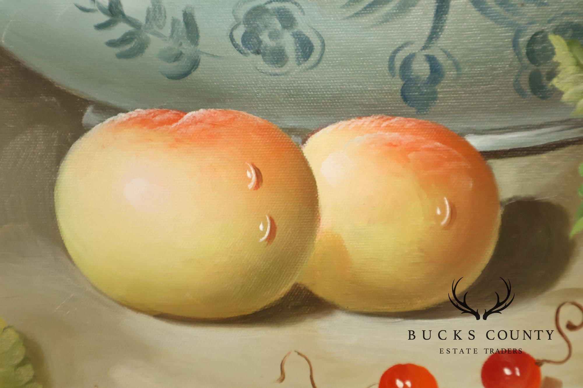 J. Abrams Still-Life Painting of Fruit