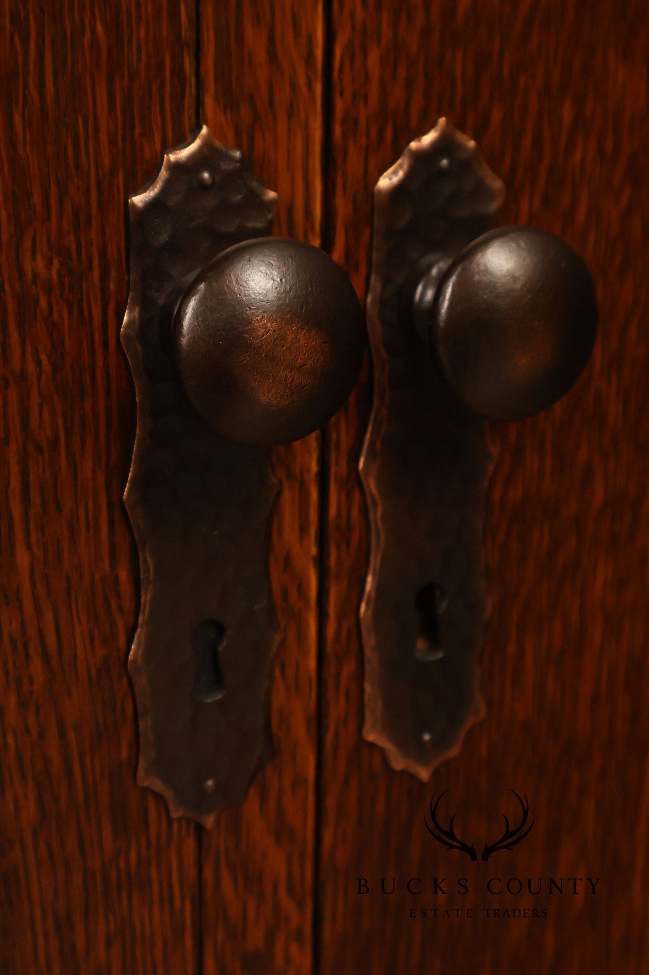 Stickley Roycroft Reissue Mission Oak Cellarette Cabinet