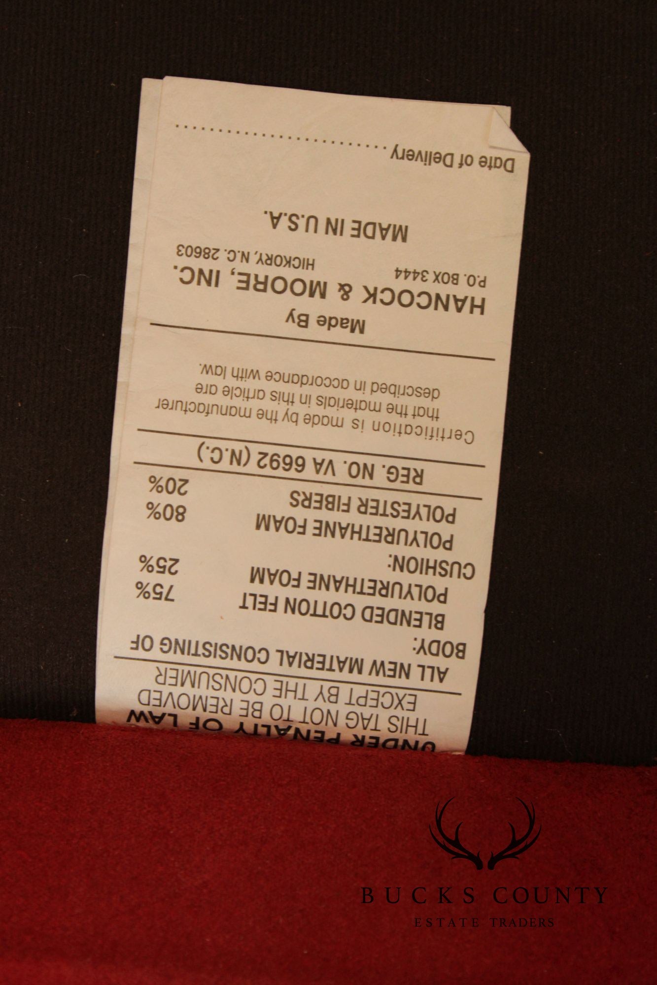 Hancock & Moore 'St. Timothy' Leather Office Chair