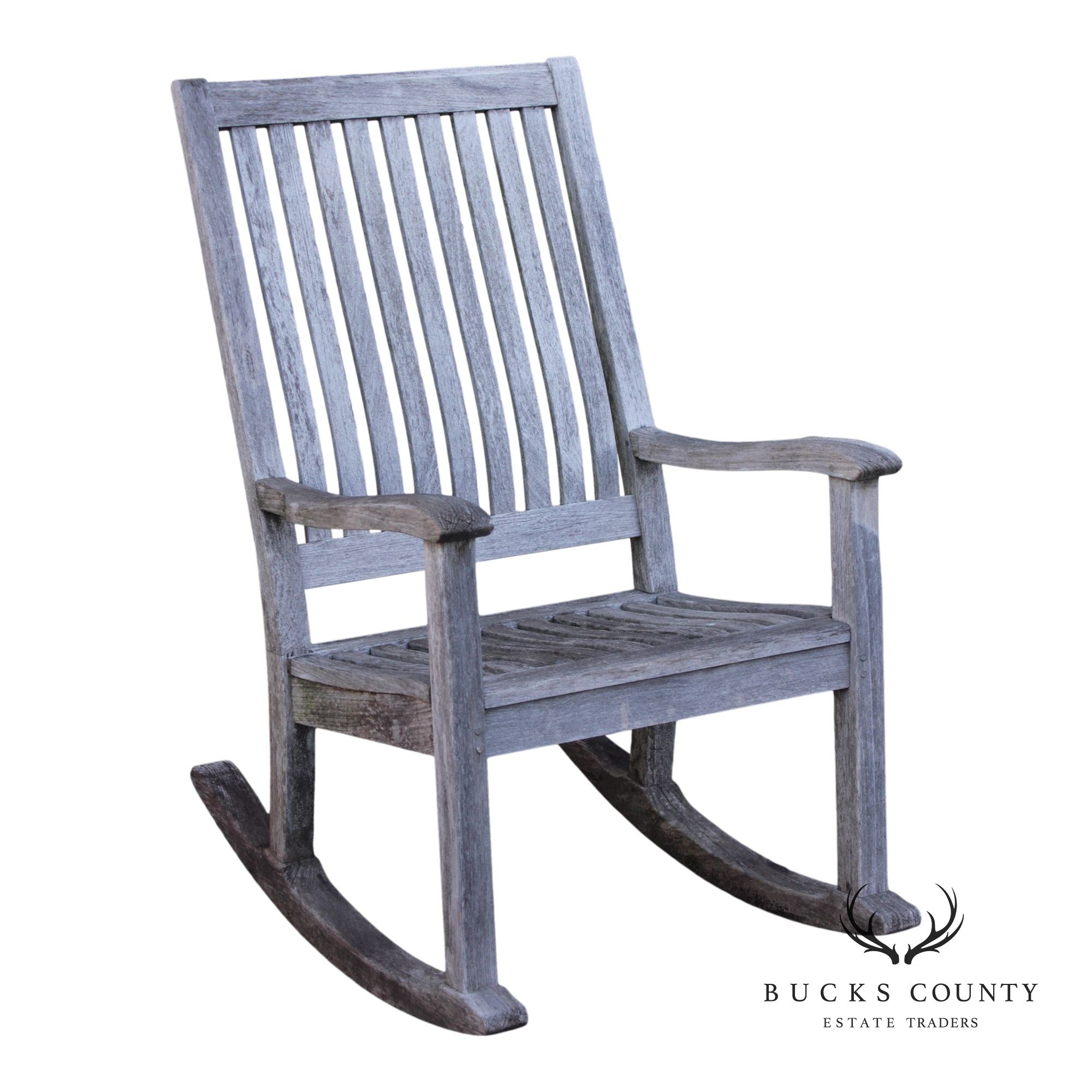 Gloster Outdoor Teak Rocking Chair