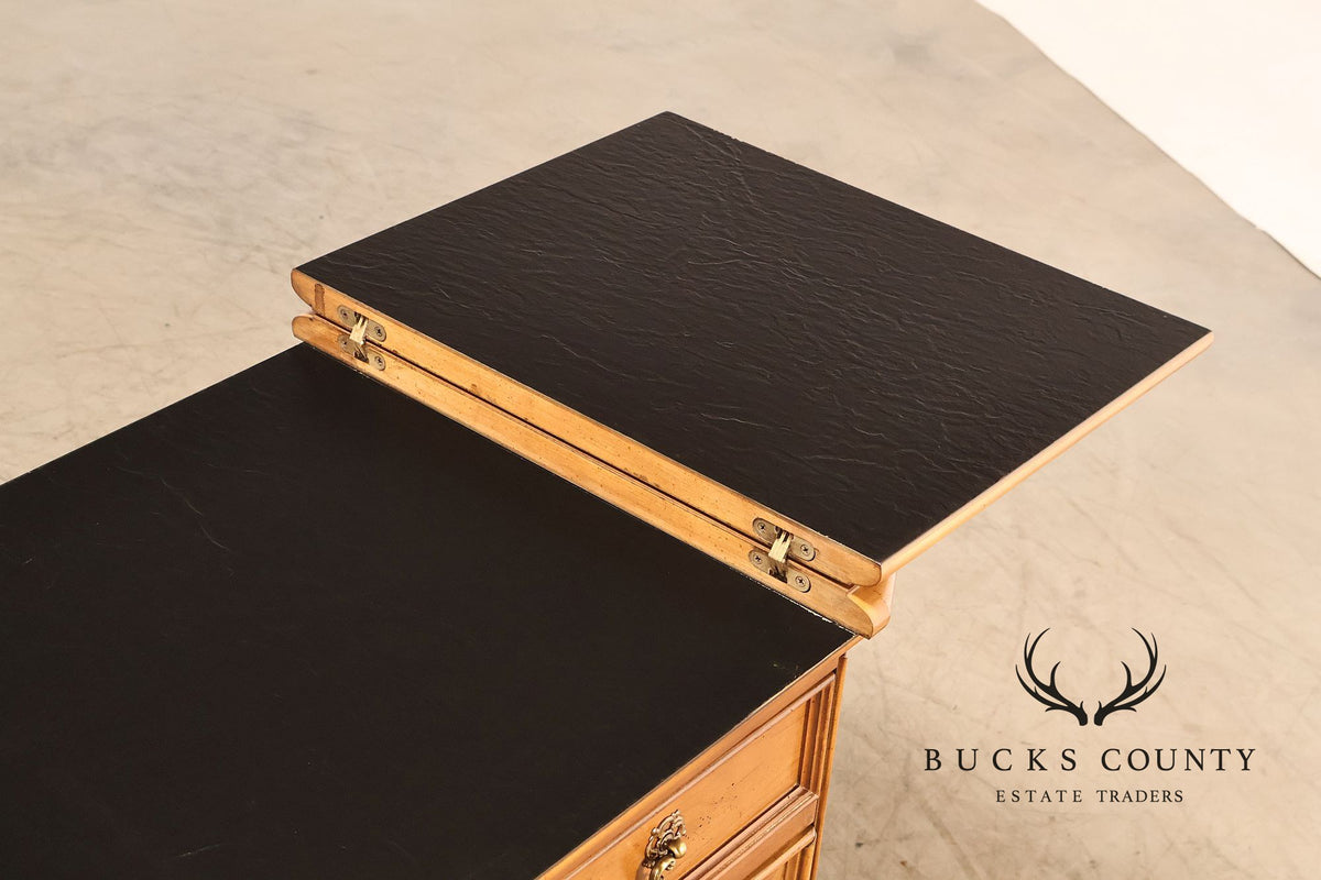 Century Furniture Regency Style Flip Top Server