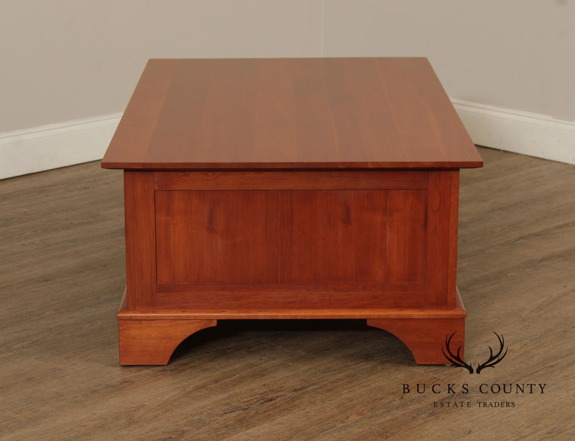 Nichols and Stone Cherry Storage Coffee Table