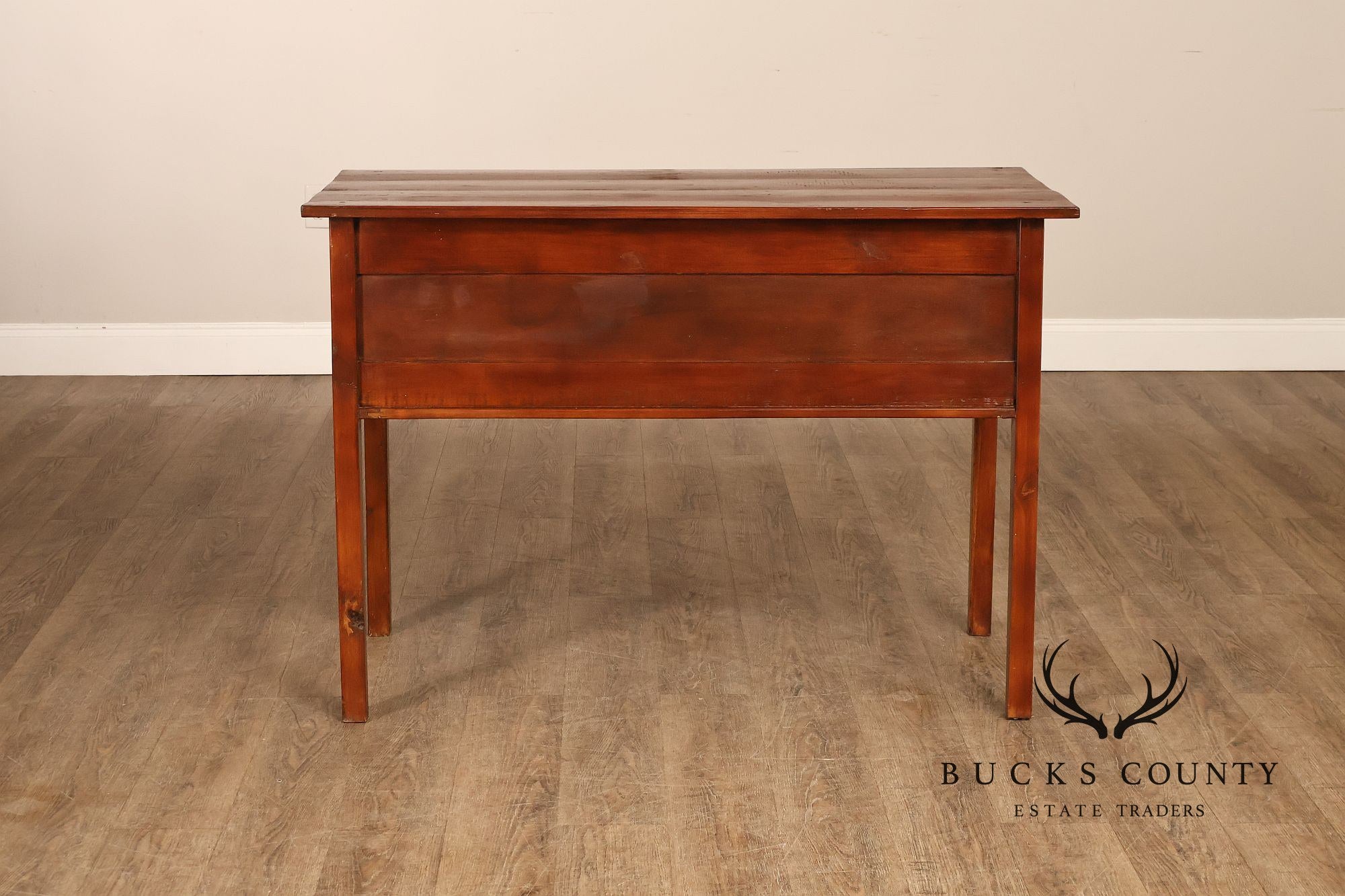 Antique American Bench Made Server Table