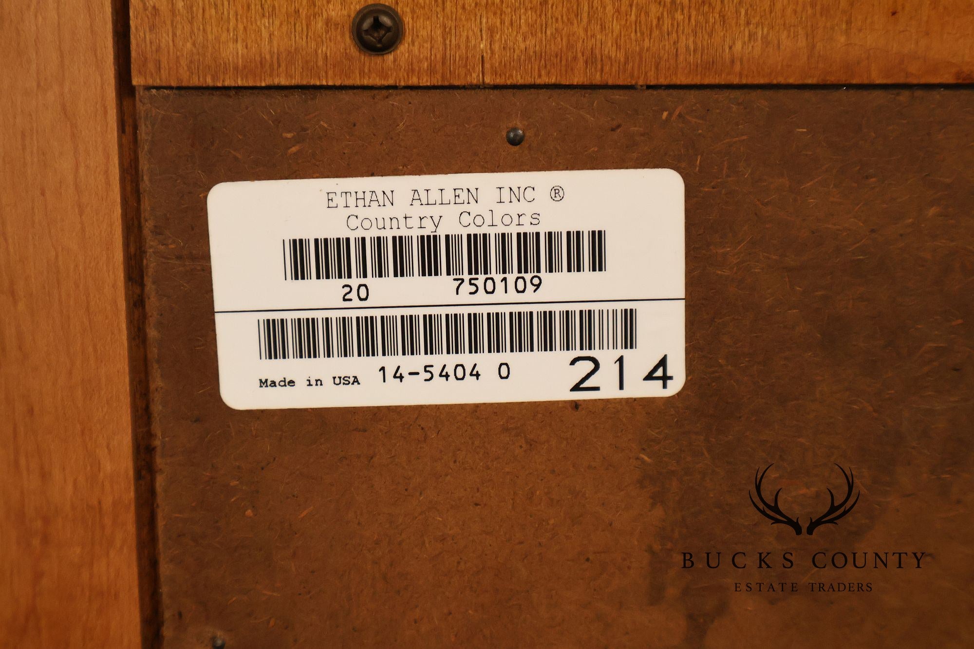 Ethan Allen Country Colors Collection Maple Gentleman’s Chest