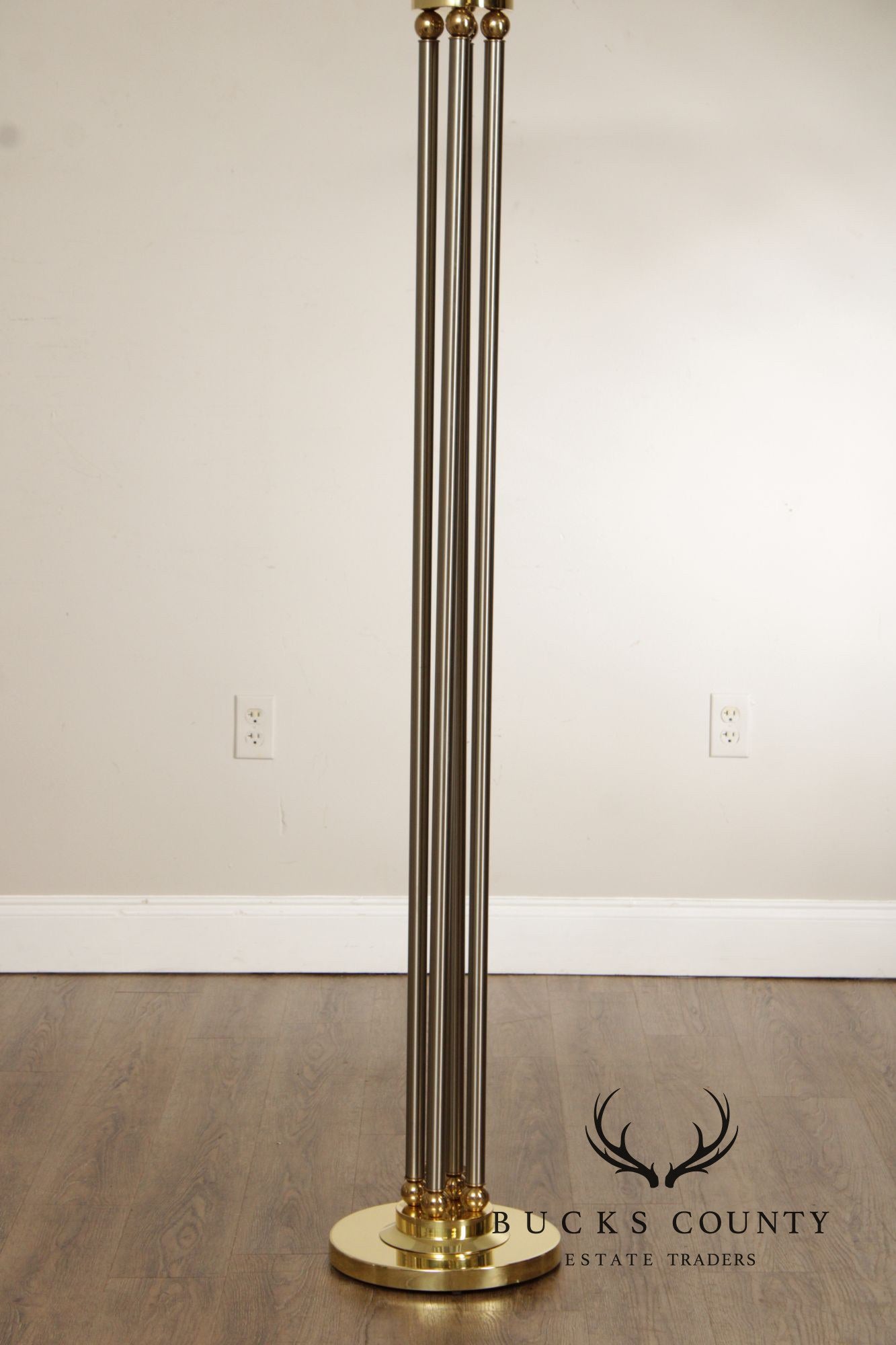Relco Italian Modern Torchiere Floor Lamp
