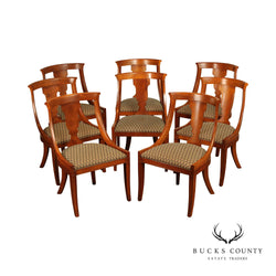 Councill Craftsmen Empire Style Set of Eight Dining Chairs