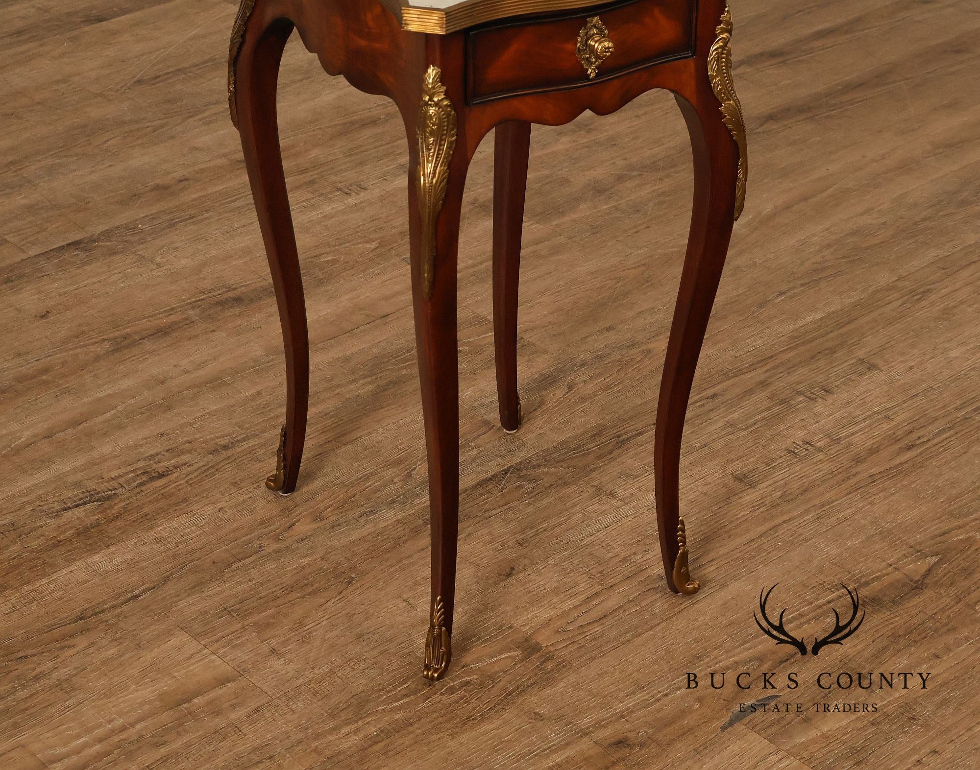 Theodore Alexander 18th Century Style Mahogany Lamp Table