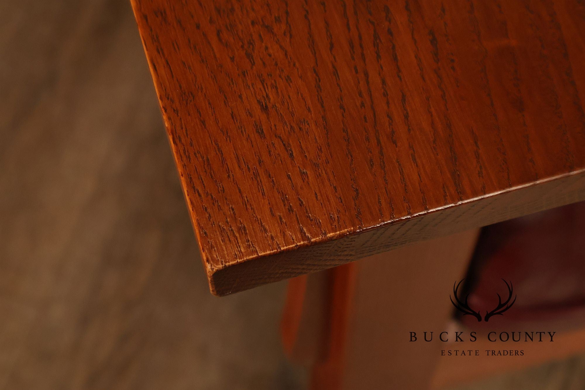 Bassett Furniture Mission Style Oak Morris Chair