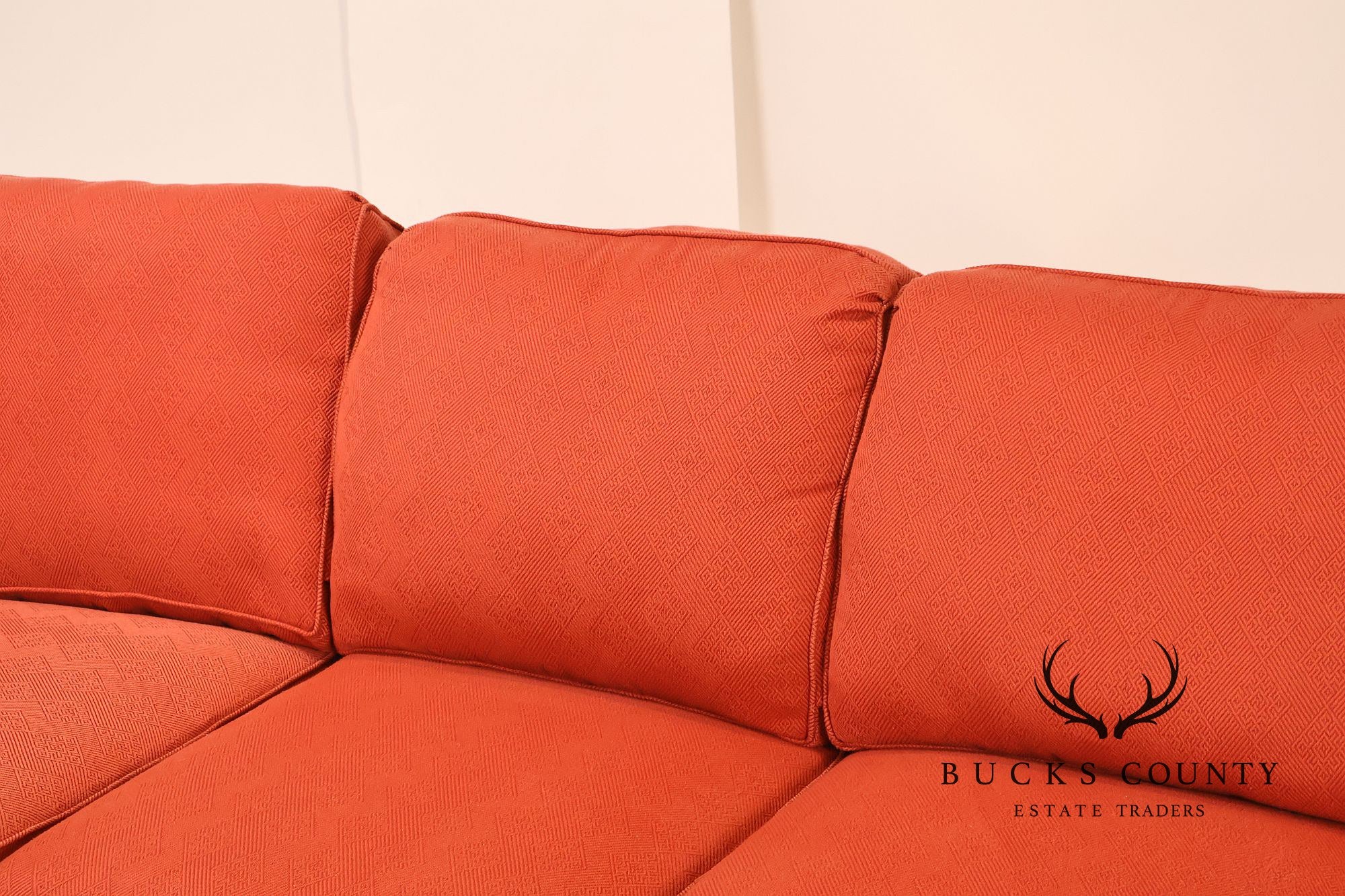 Miles Talbott Left-Facing Custom Upholstered Sectional Sofa