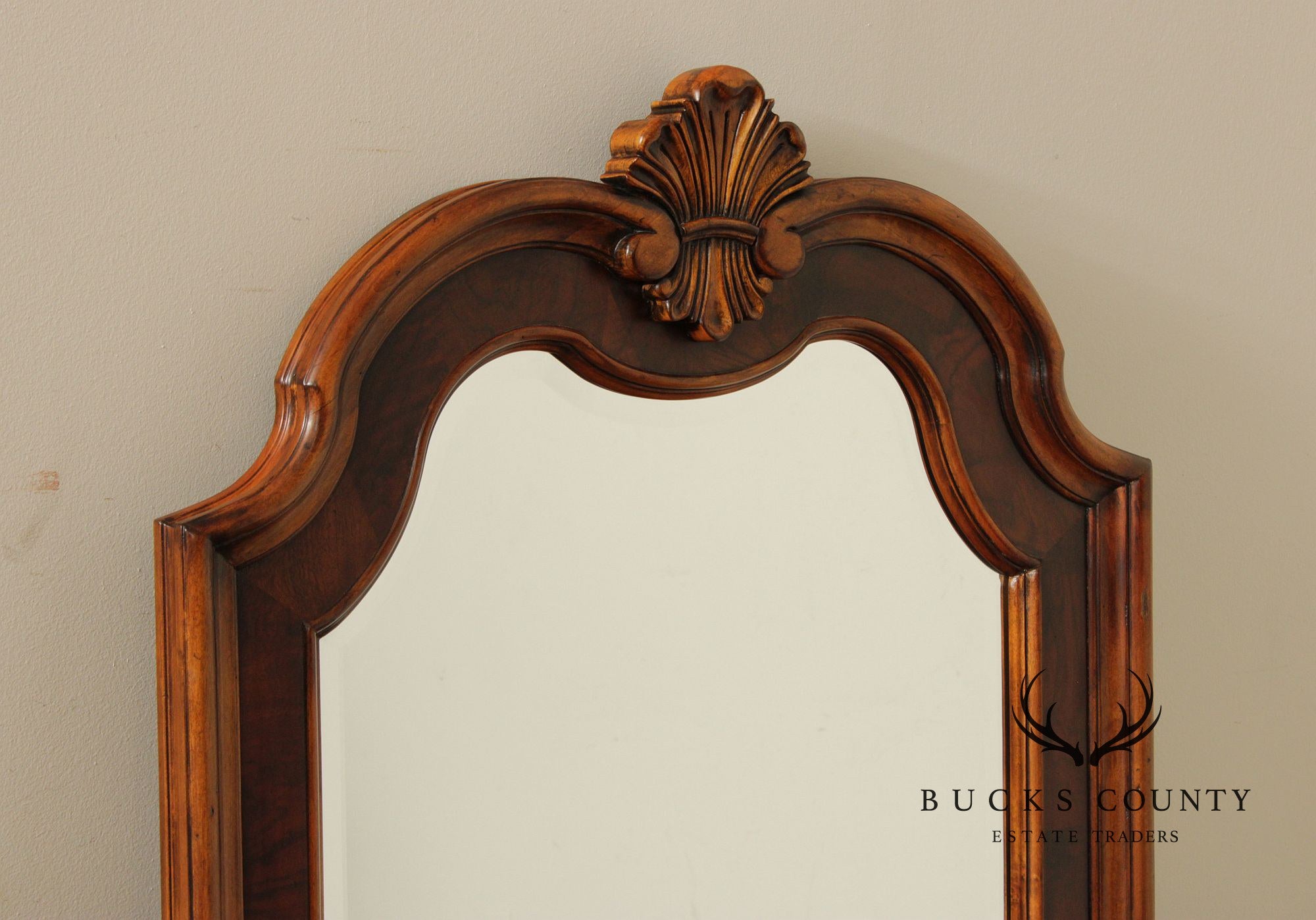 Ethan Allen Tuscany Collection Burlwood Wall Mirror