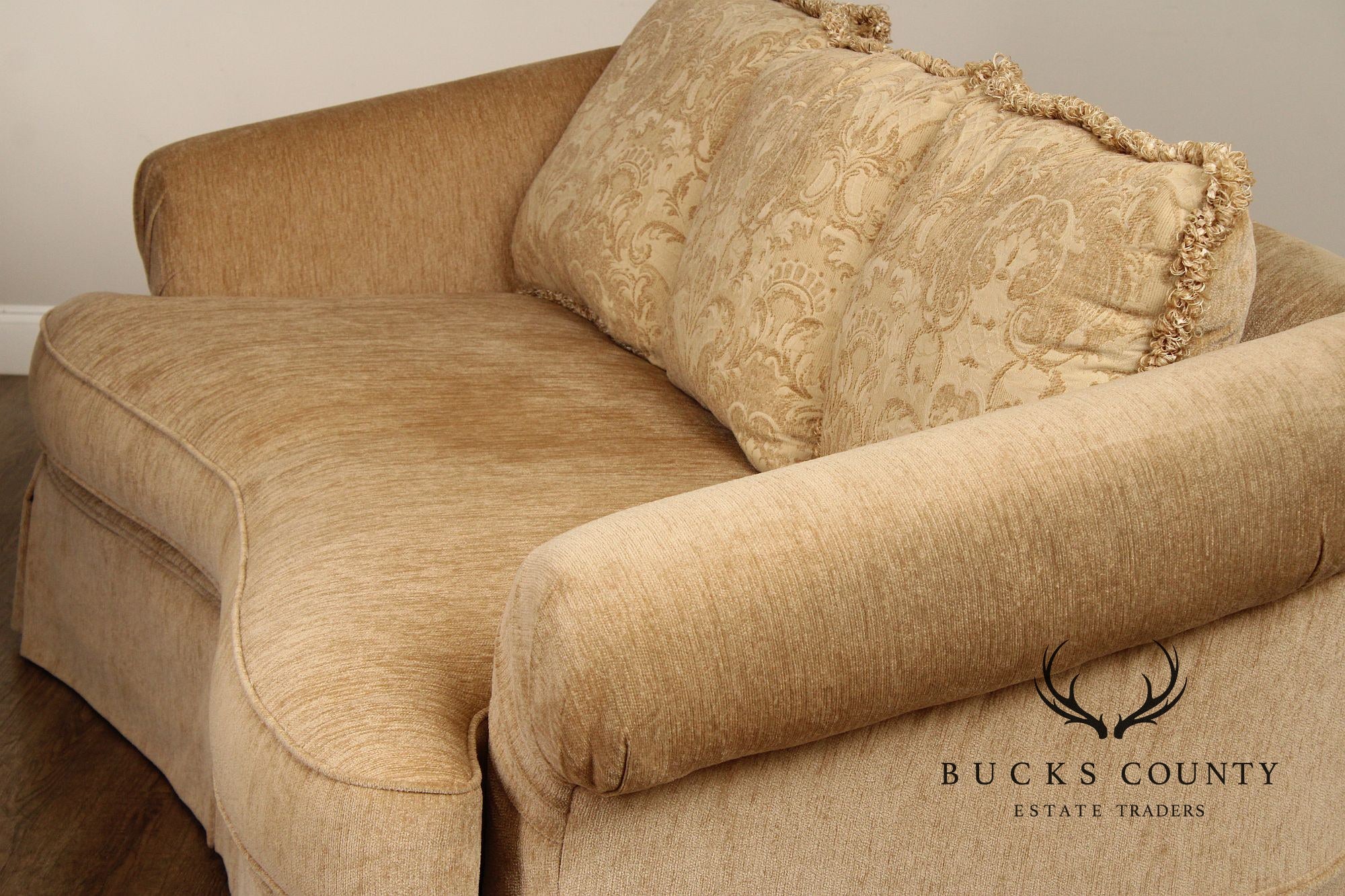 Custom Quality Traditional Upholstered Sofa