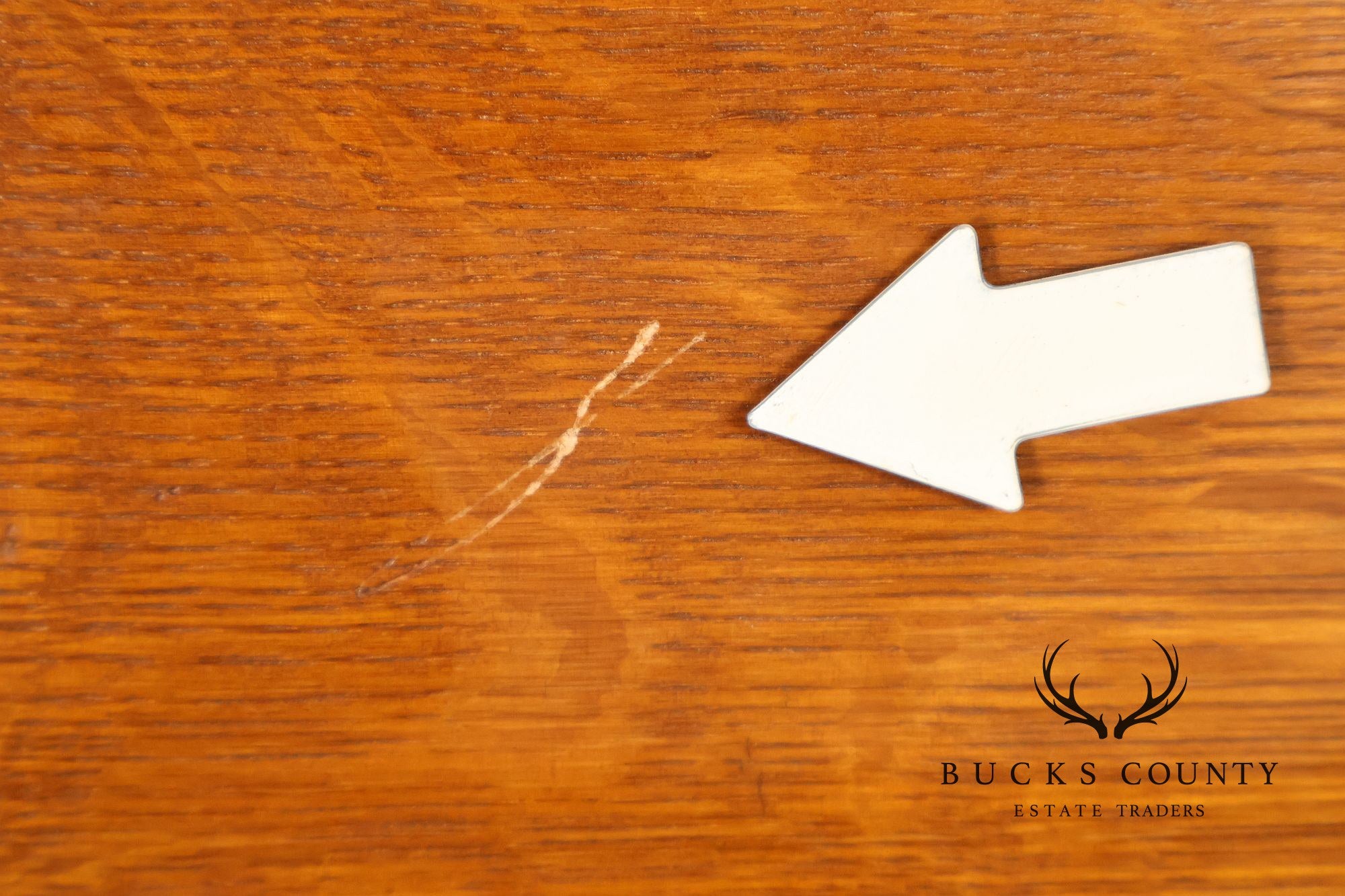 Stickley Mission Collection Oak And Leather Bow Arm Morris Chair