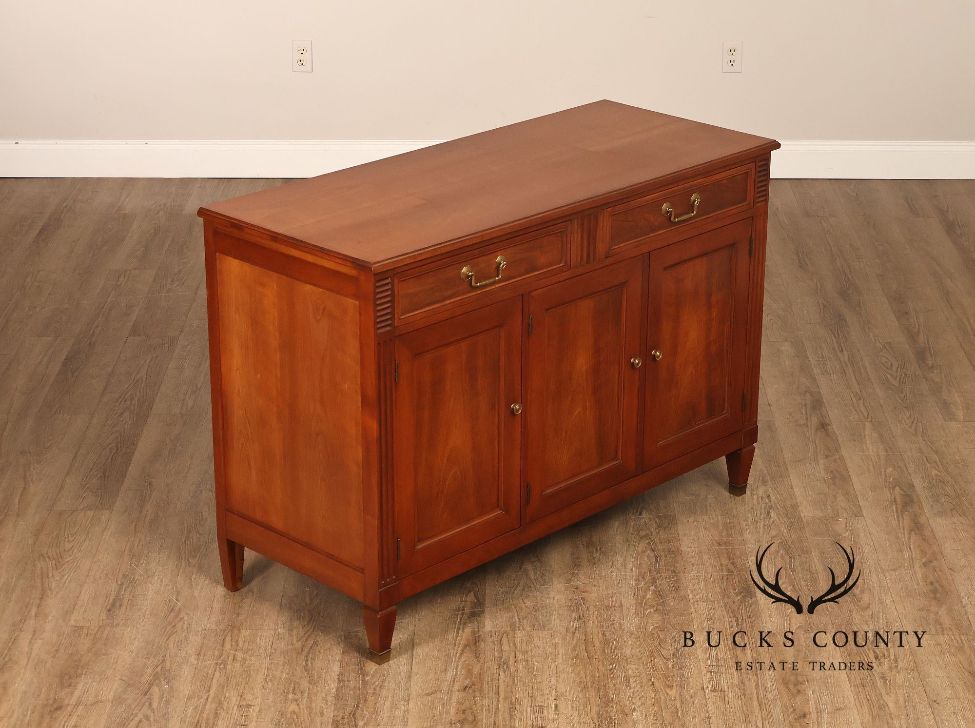 Kindel Directoire Style Vintage Fruitwood Buffet Sideboard