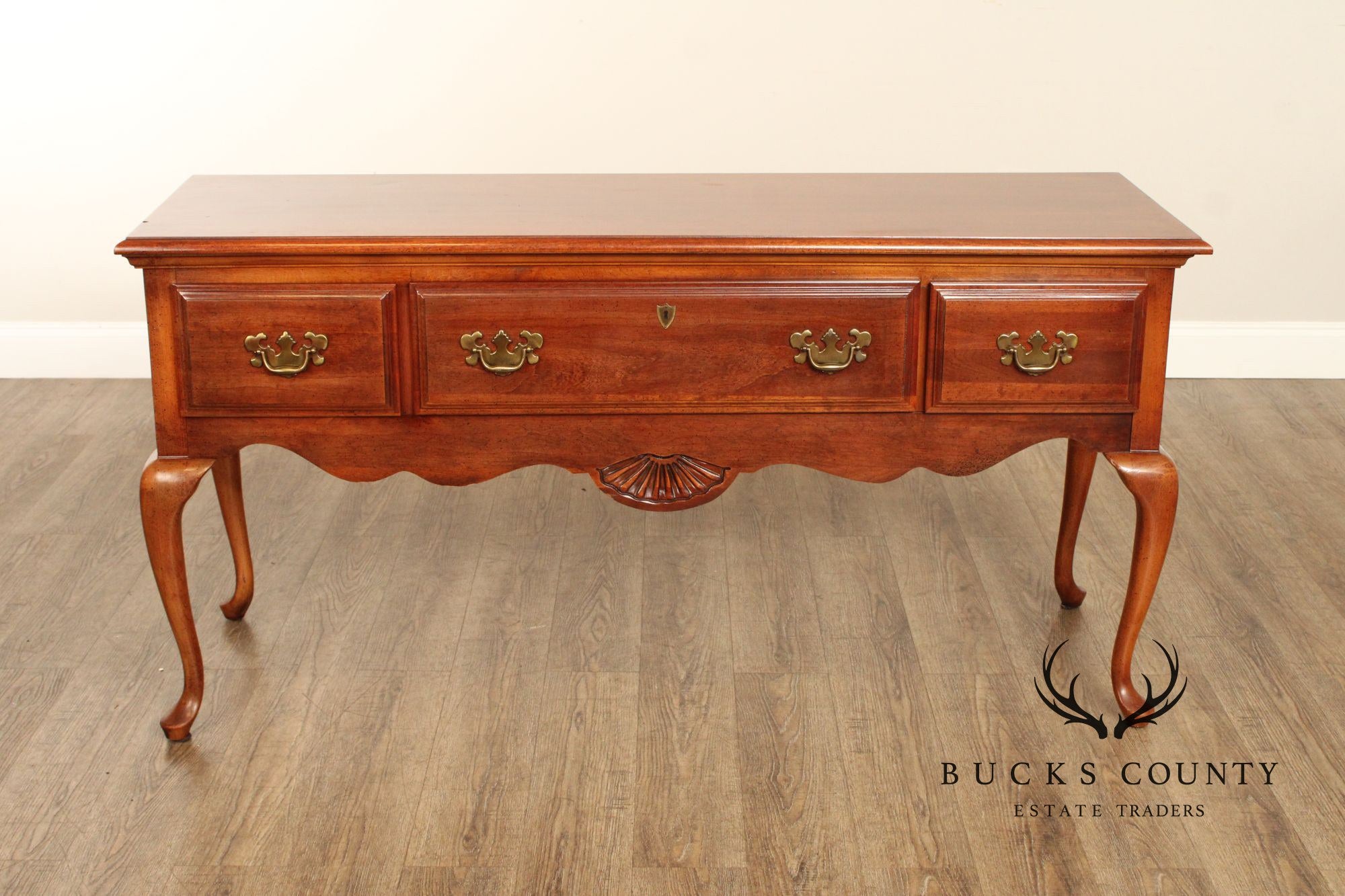 American Drew Queen Anne Style Cherry Sideboard