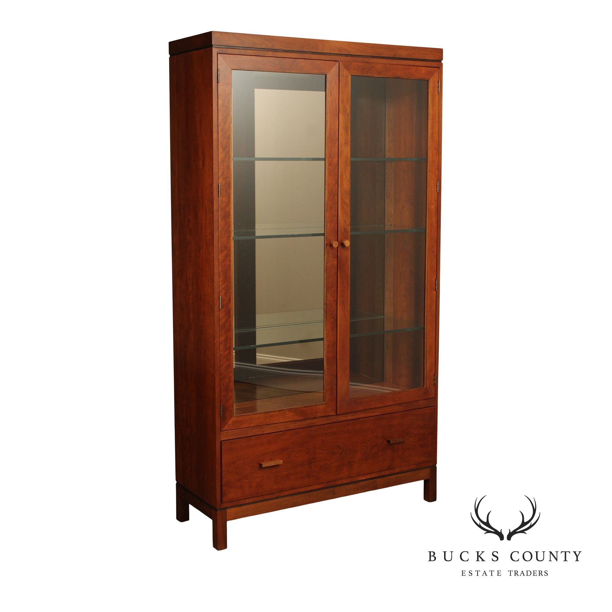 Stickley Metropolitan Collection Cherry Display Cabinet