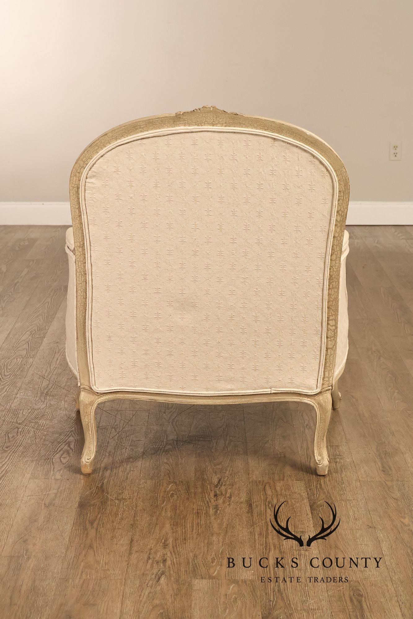 Pama Furniture Inc French Provincial Style Bergere Armchair