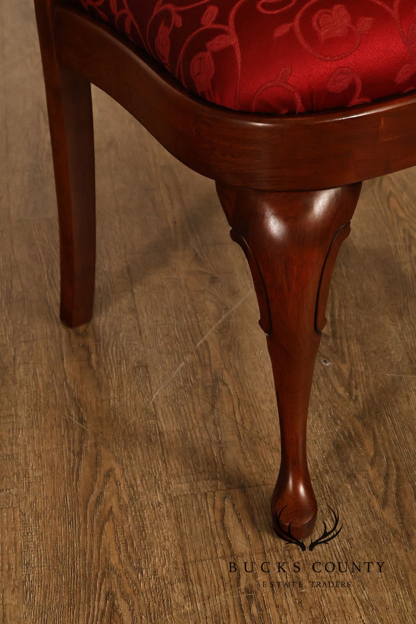 Pennsylvania House Set Of 10 Queen Anne Cherry Dining Chairs