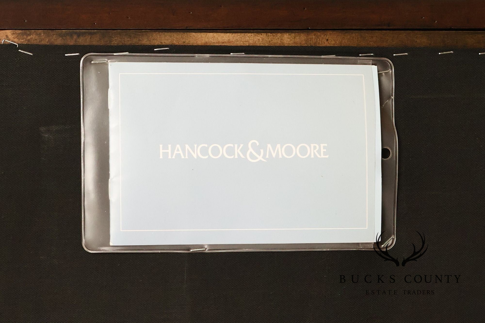 Hancock & Moore Tufted Leather 'Robinson' Cocktail Ottoman