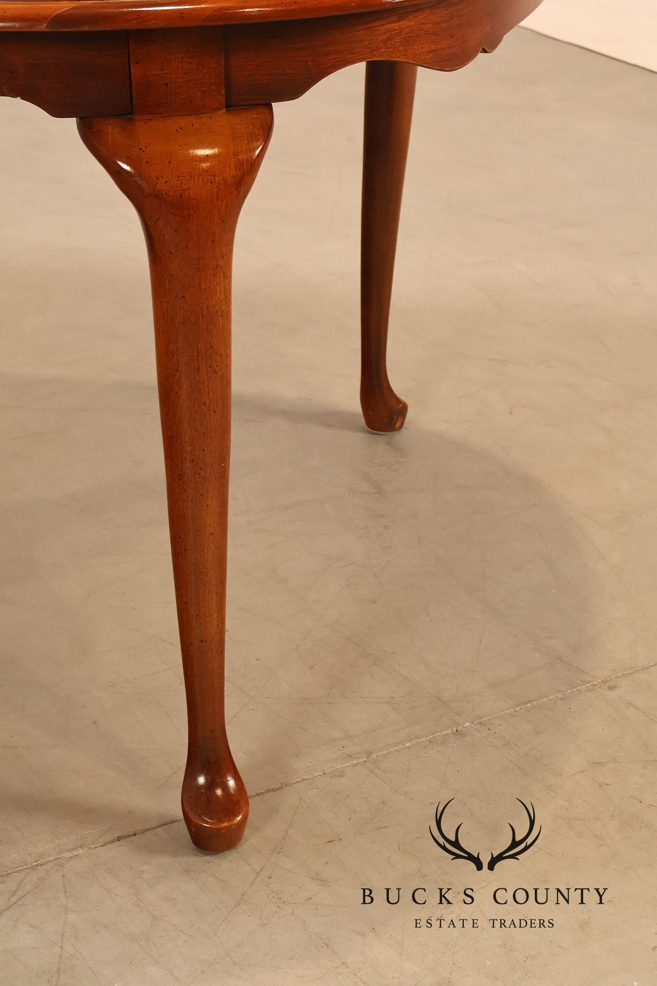 American Drew Traditional Cherry Dining Table With Two Leaves