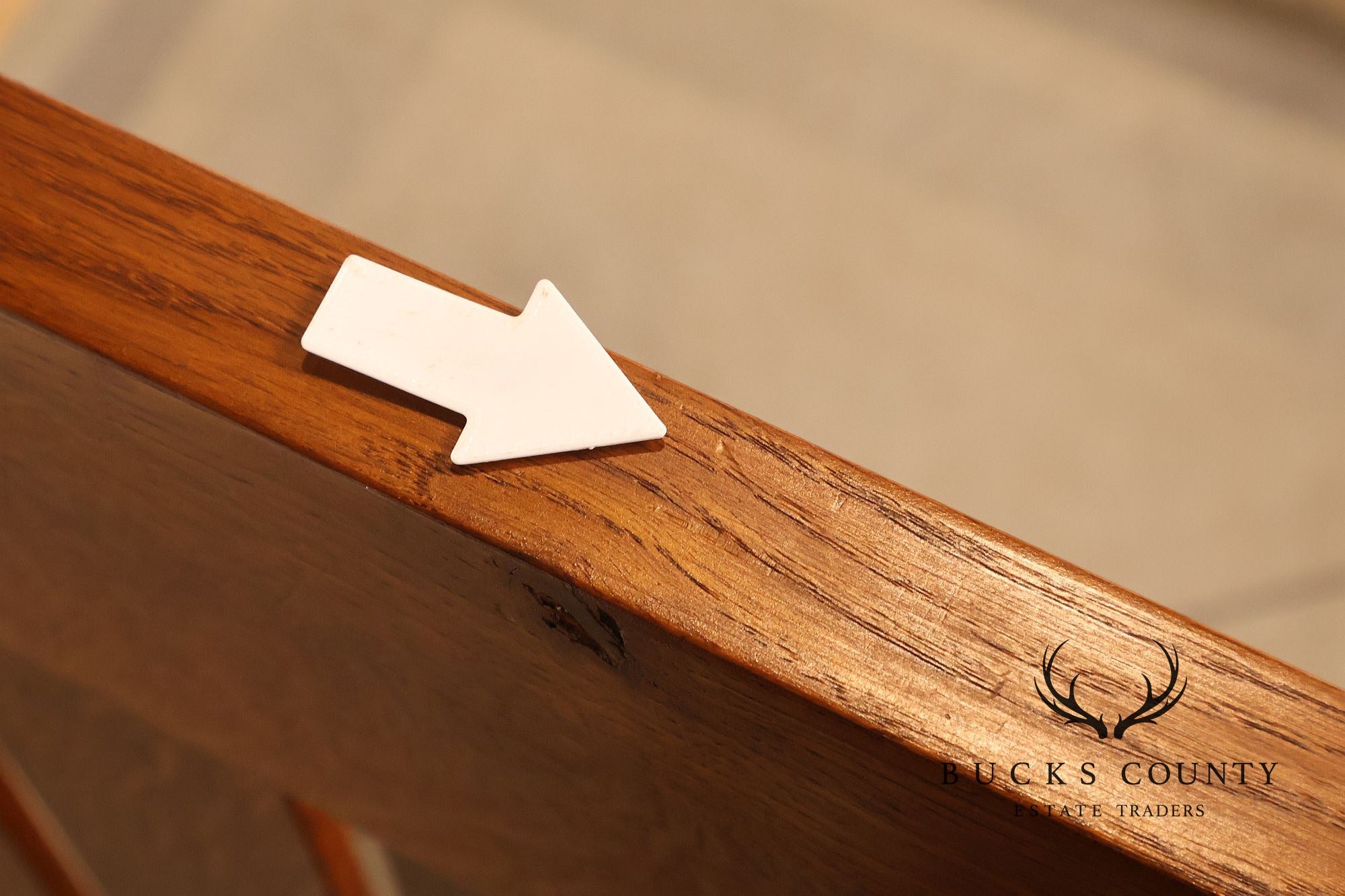 Custom Crafted Mission Style Oak Queen Bed Frame