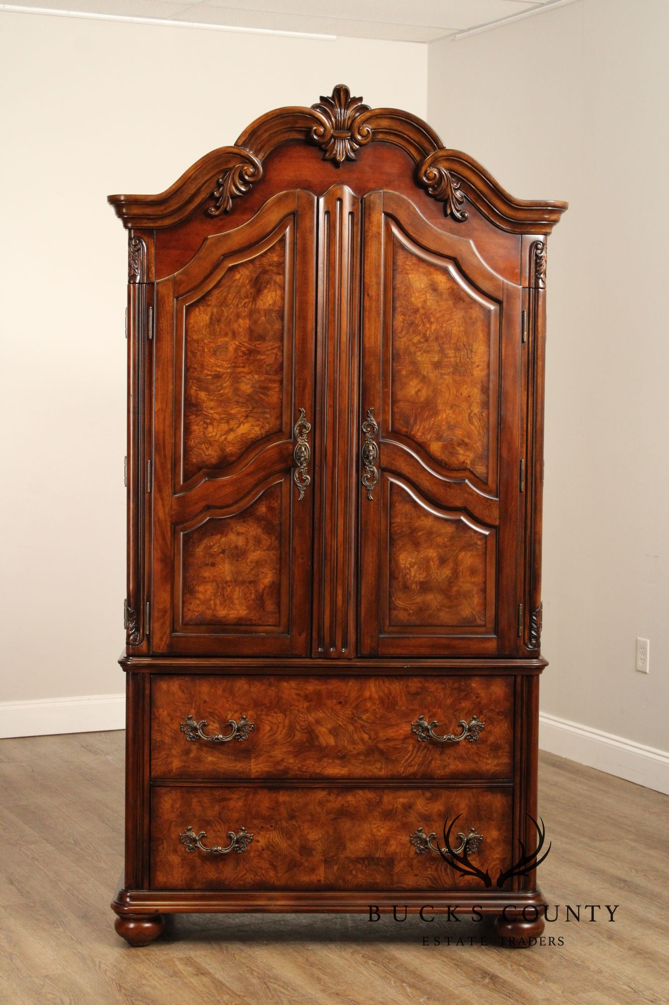 Pulaski Furniture 'Ashton Park' Burlwood Armoire