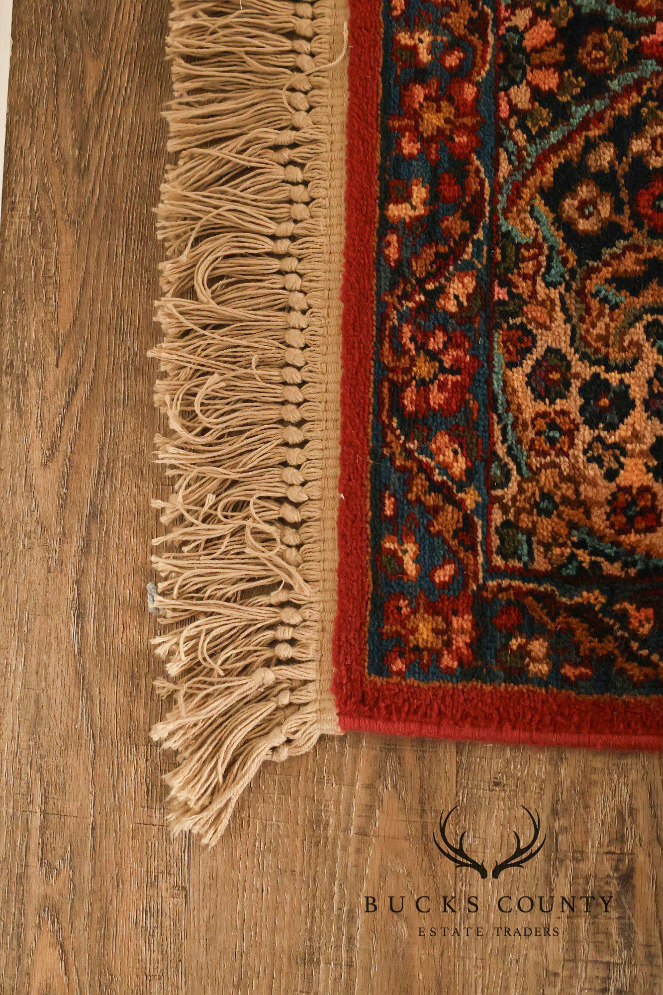 Karastan 8’ 8” X 12’ Multicolor Panel Kirman Wool Area Rug