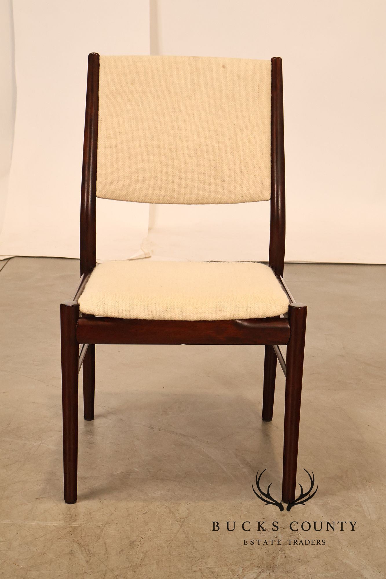 Skovby Mobelfabrik Danish Modern Set of Six Rosewood Dining Chairs