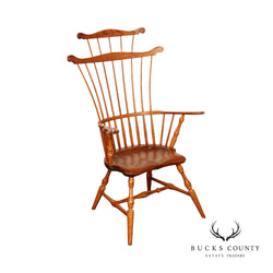 Reproduction Philadelphia Windsor Comb Back Arm Chair