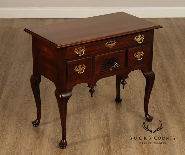 Statton Private Collection Queen Anne Style Cherry Lowboy