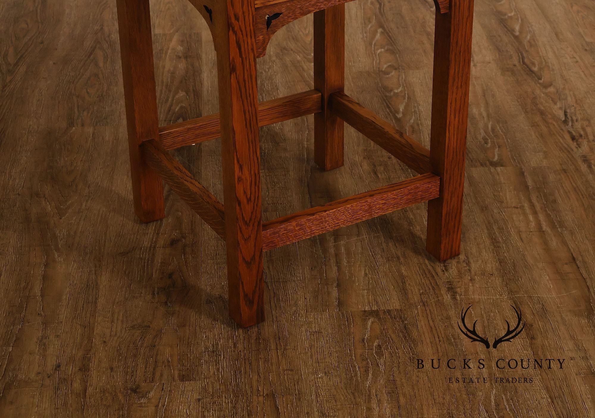Stickley Mission Style Oak Square Accent Table